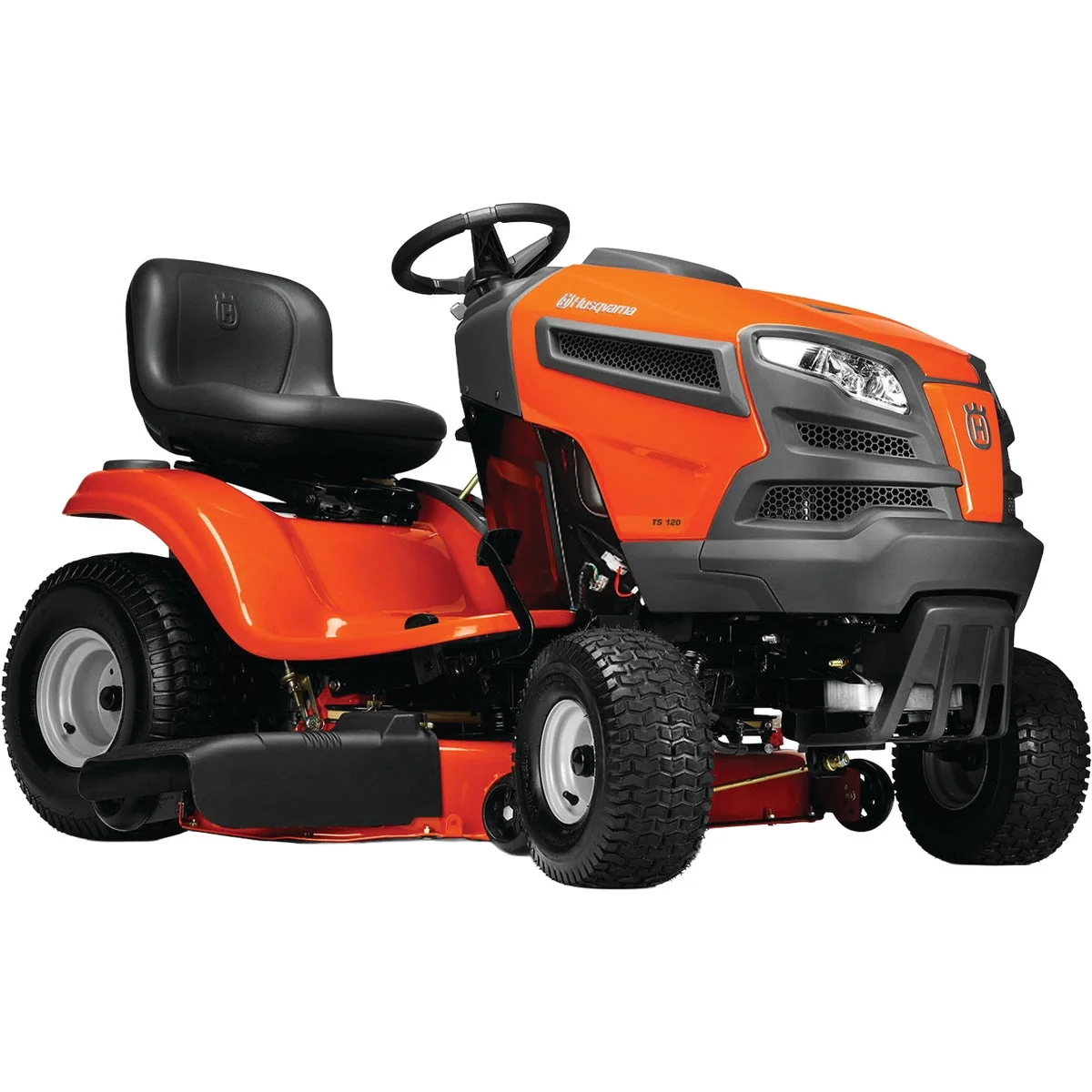 Top-Quality Husqvarna TS 120 46 In. 22 HP Briggs Stratton Riding Lawn Mower Unique