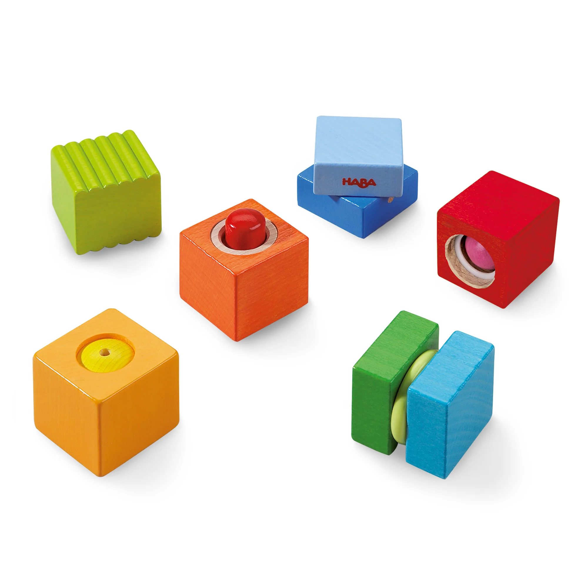 Enhanced HABA Fun with Sounds - Wooden Discovery Blocks made from sustainably sourced wood Relaxed