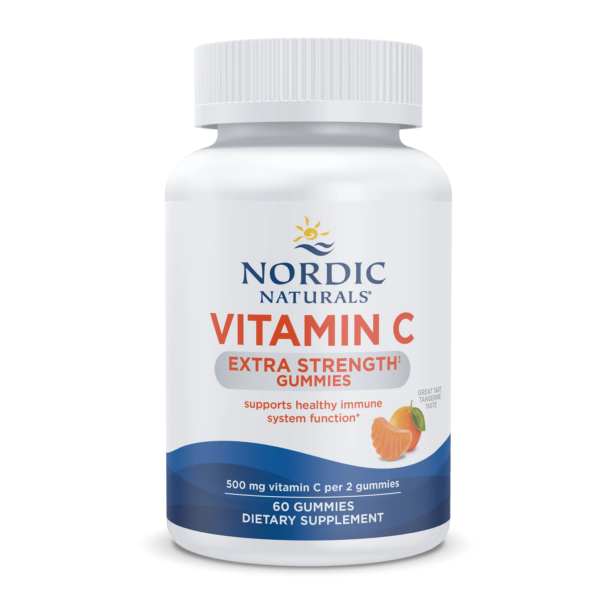 Elegant Nordic Naturals Vitamin C Extra Strength Gummies Solid