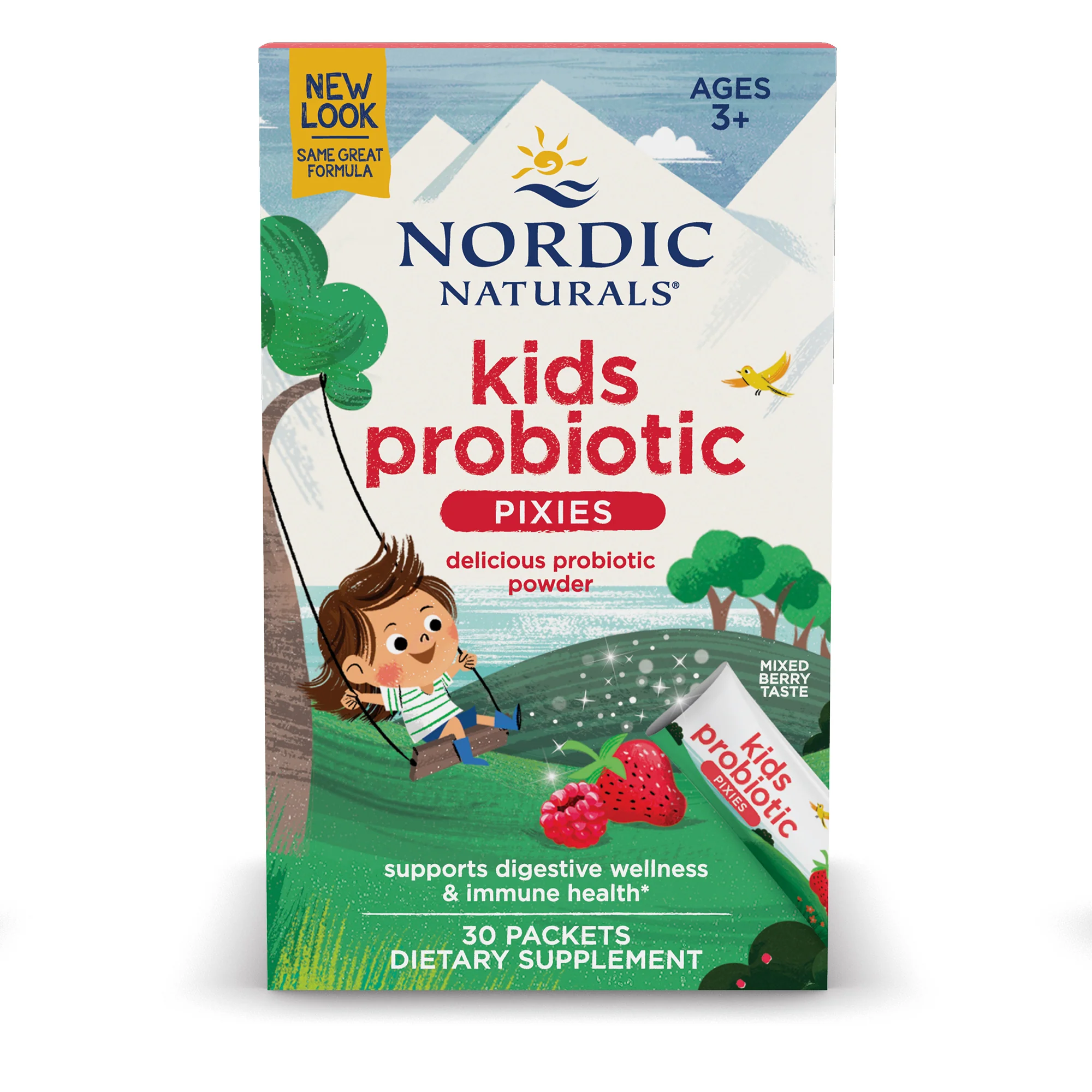 Professional Nordic Naturals Nordic Flora Kids Probiotic Pixies Original