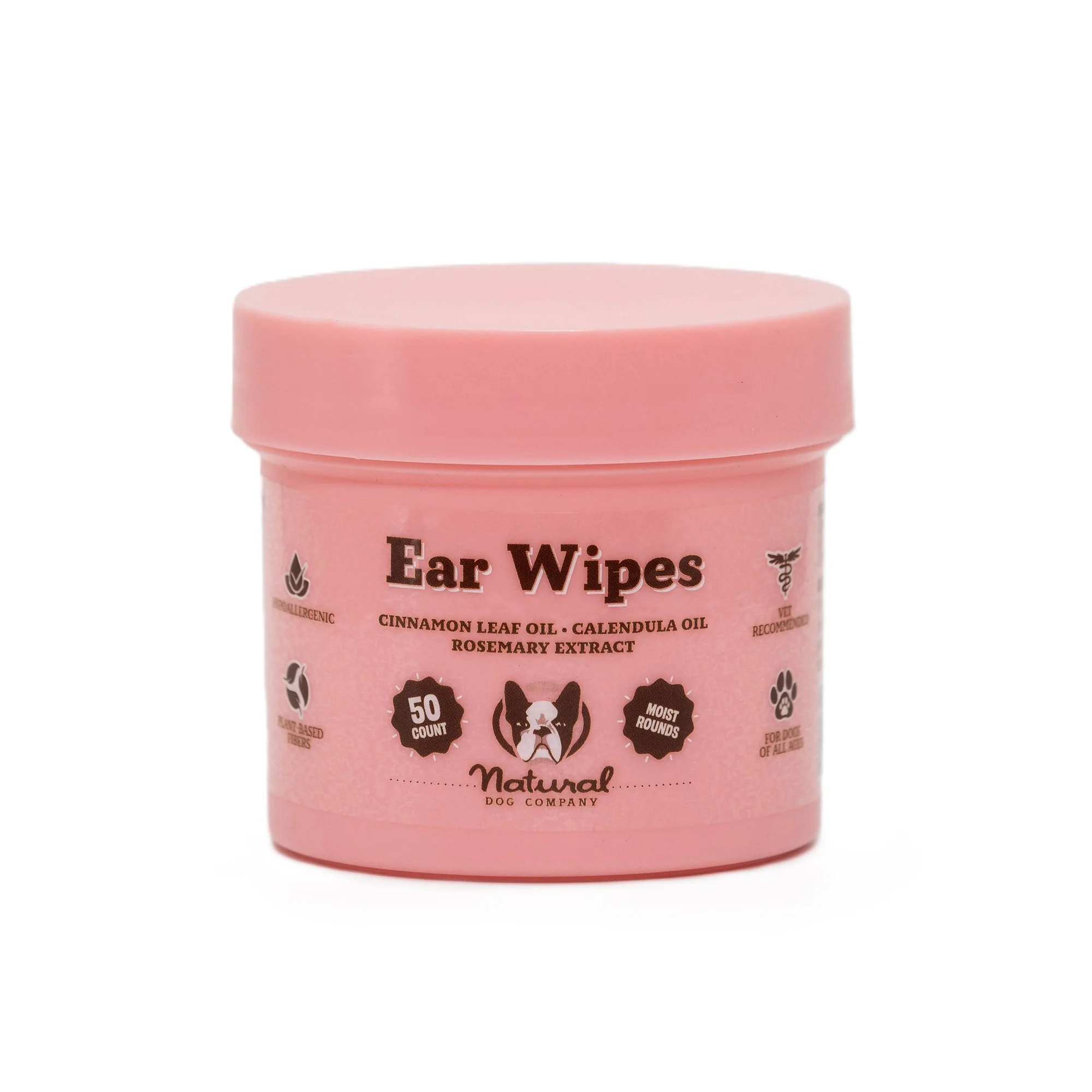 Next-Generation Natural Dog Company Ear Wipes Solid