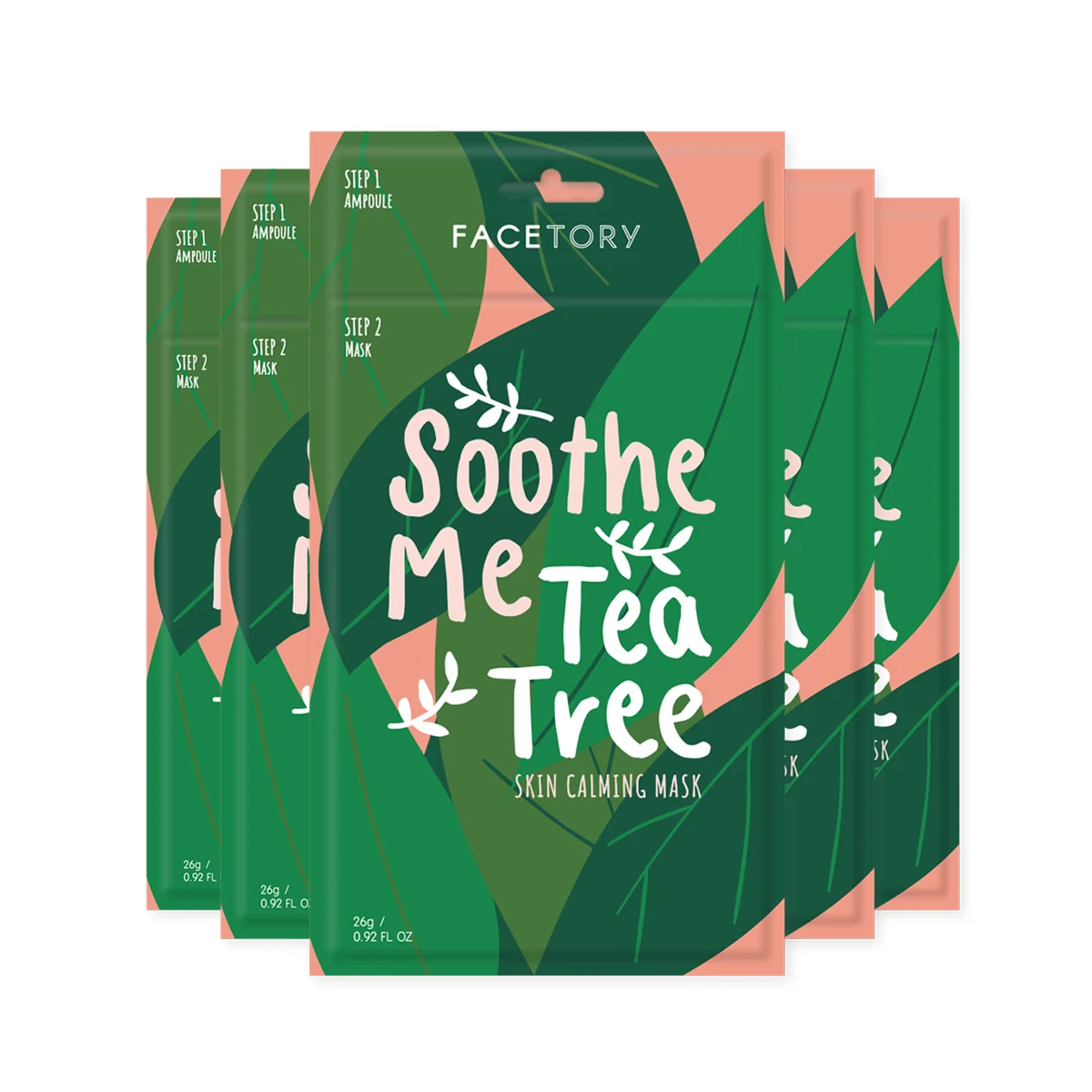 Organic FaceTory 2-step Soothe Me Tea Tree Premium