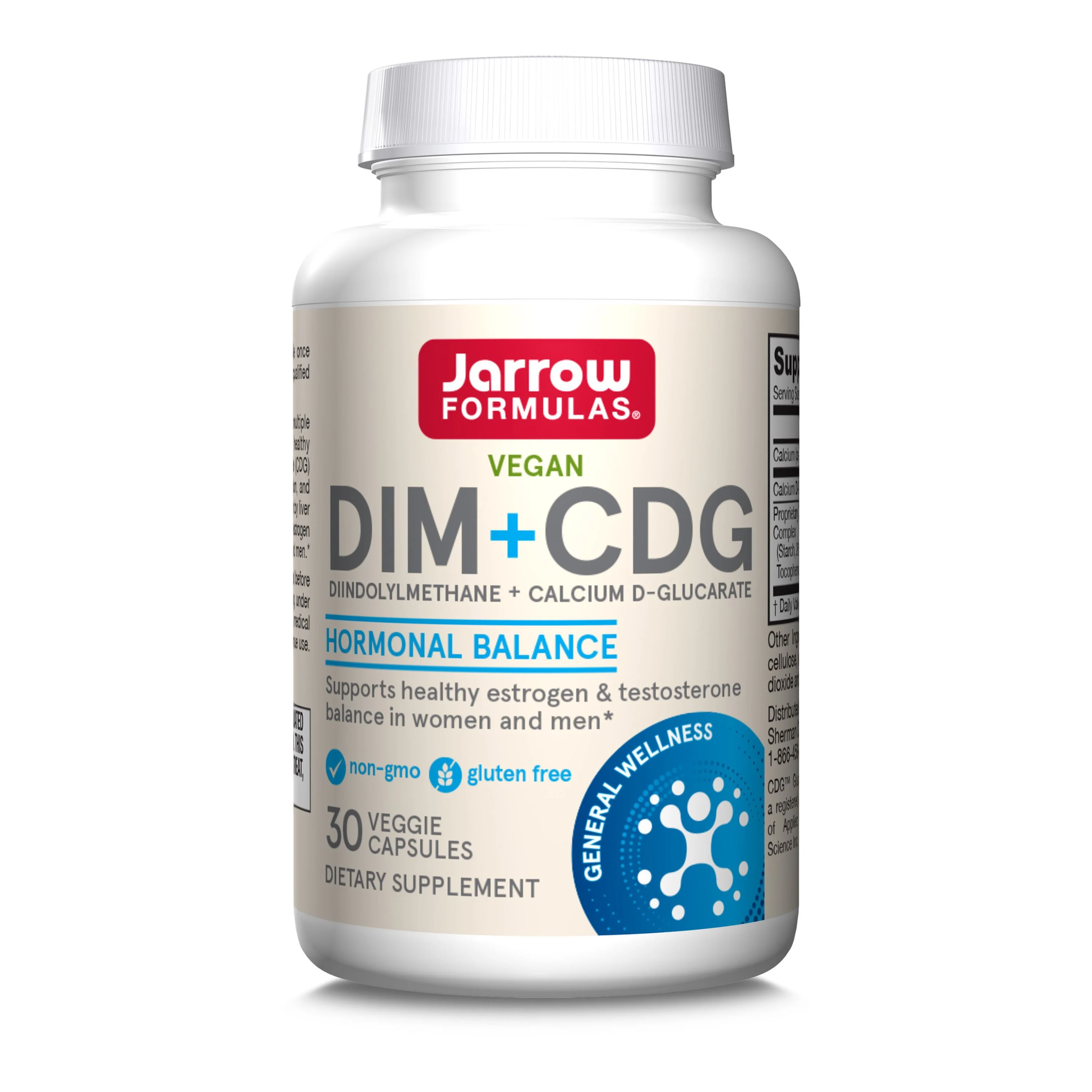 Quality Jarrow DIM CDG Capsule - Hormonal Balance Certified