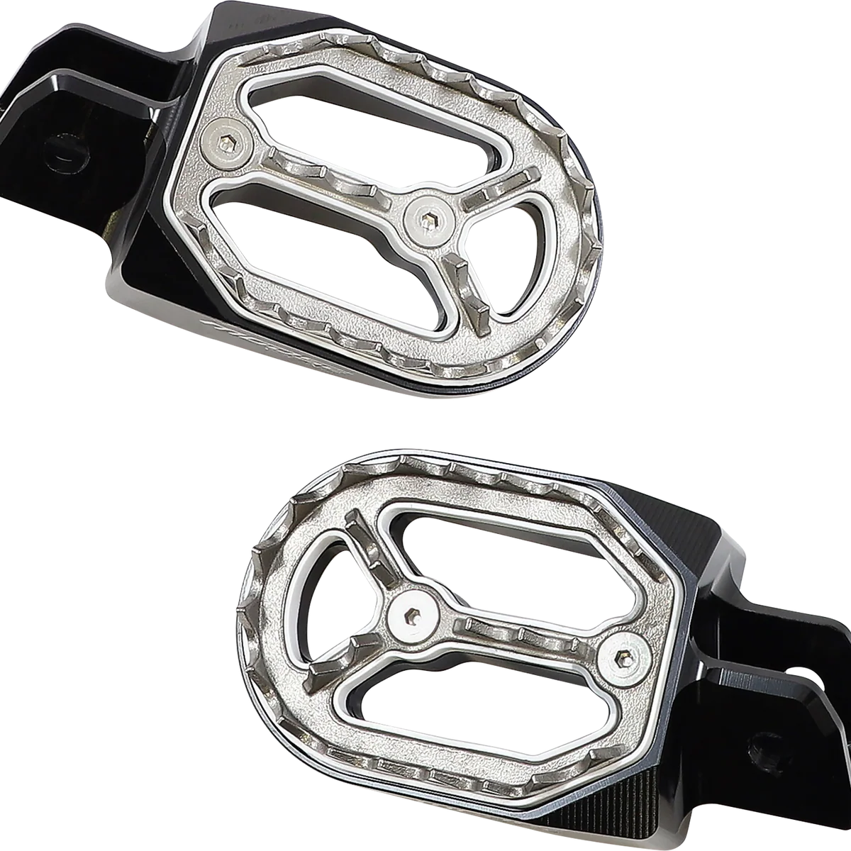 Easy-to-Use MOOSE RACING Qualifier Footpegs - Standard - Yamaha PW50 P17-54B4B Enhanced