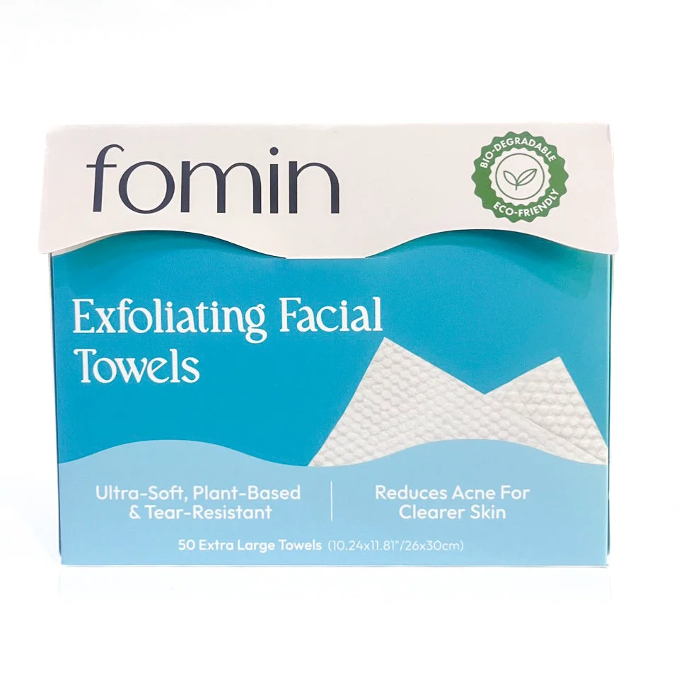 World-Class Fomin Exfoliating Facial Towels Trendy