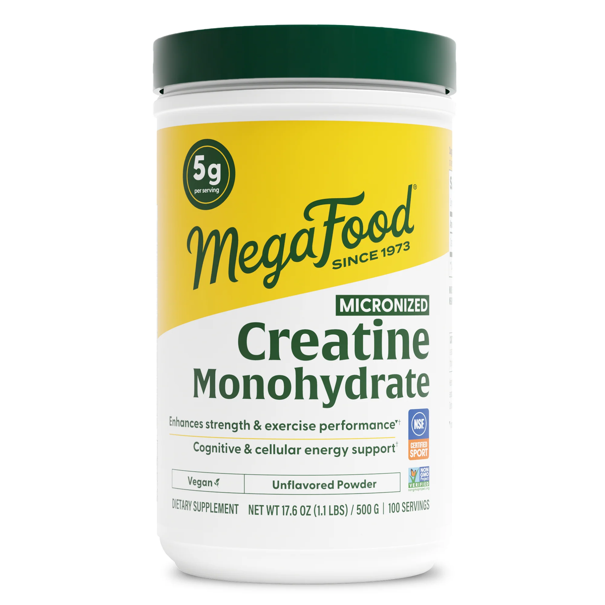 Premium MegaFood Creatine Monohydrate Powder 500g Proven
