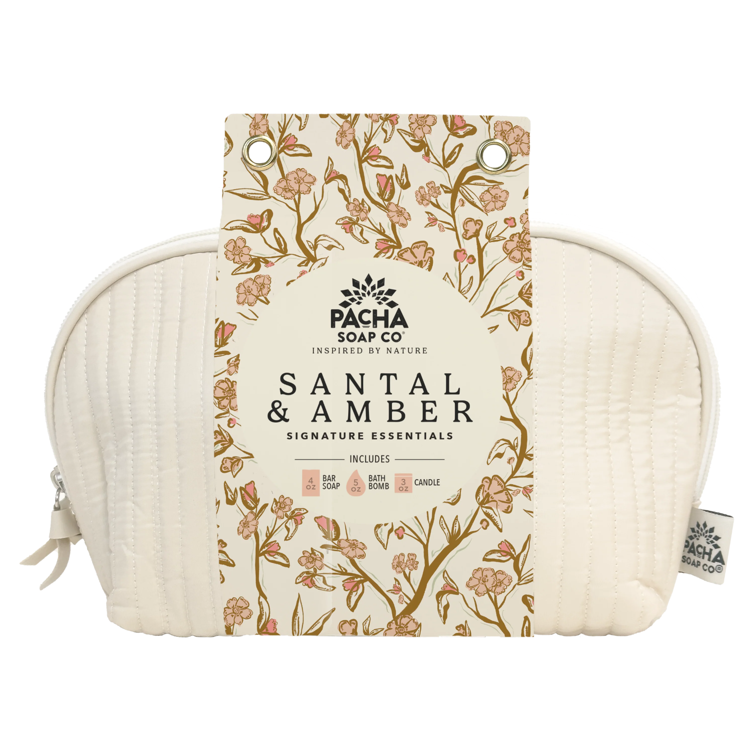 Stylish Pacha Soap Co. Self Care Spa Set - Santal Amber Expertly Made