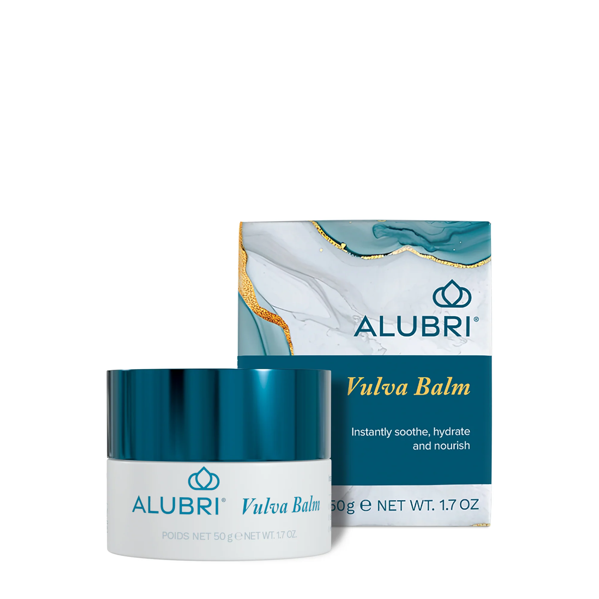 Secure Alubri Vulva Balm - Hydrating Soothing Moisturizer for Sensitive Intimate Skin Healthy