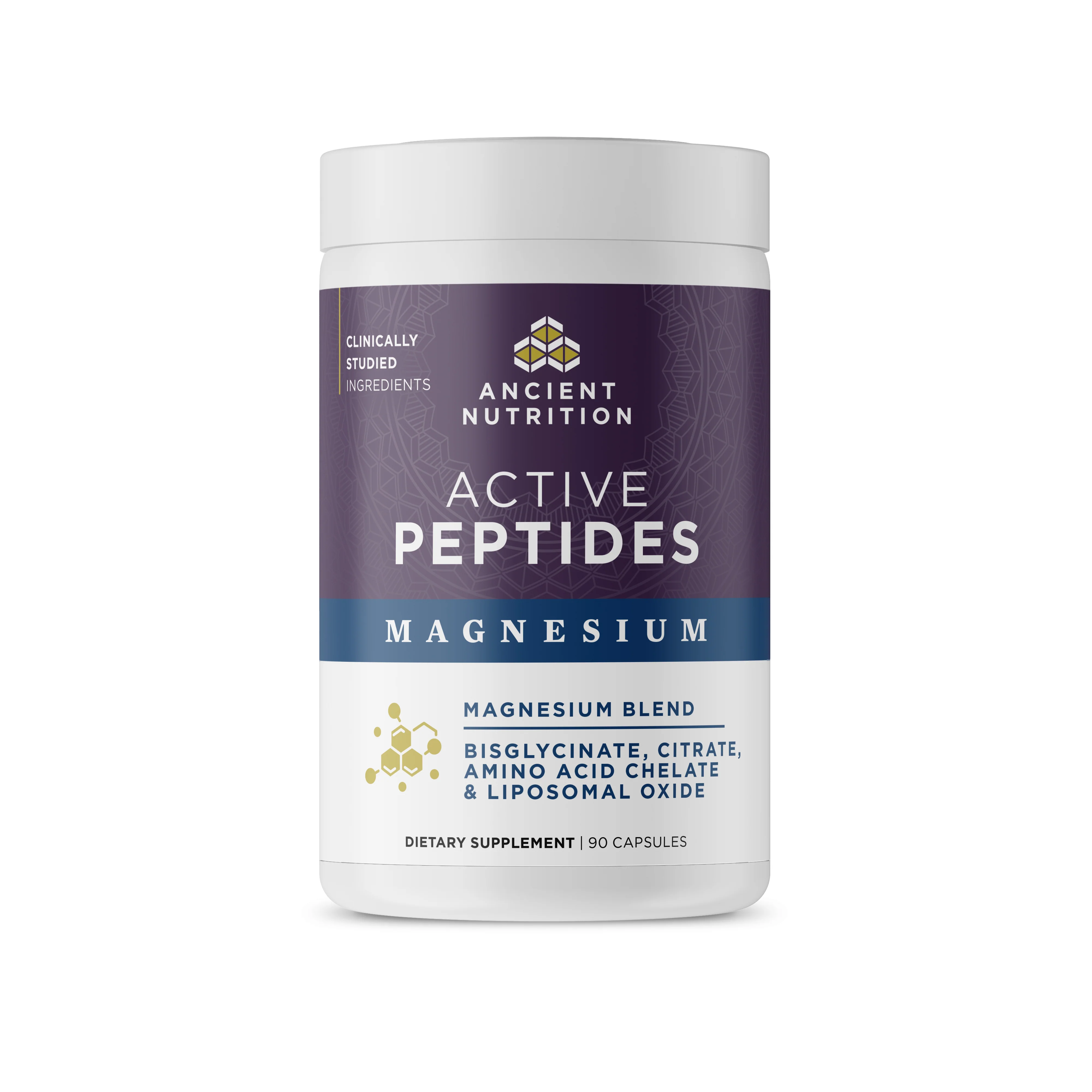 Safe Ancient Nutrition Active Peptides Magnesium Complex Capsules Trusted