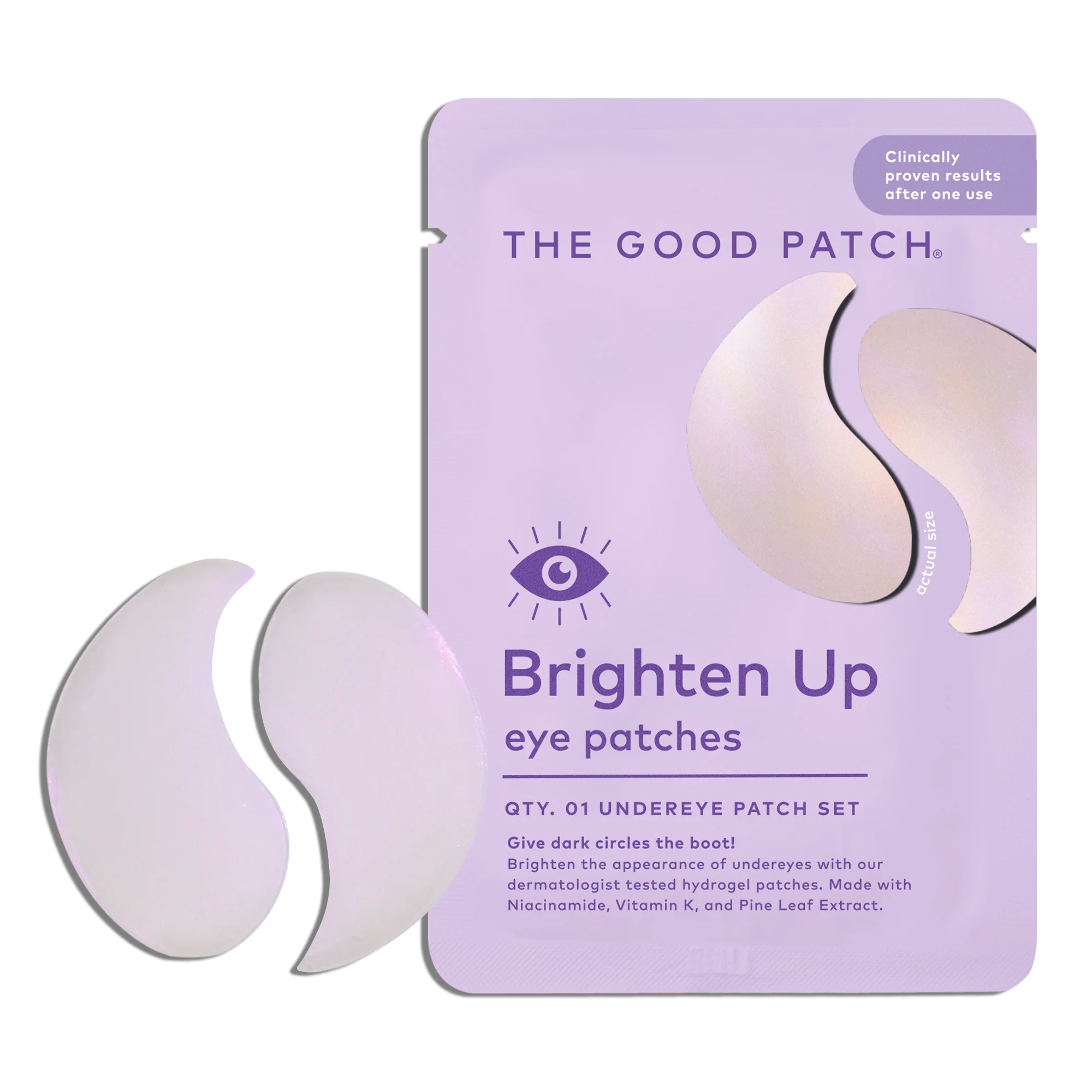 Responsible The Good Patch Brighten-Up Hydrogel Undereye Patch Refined