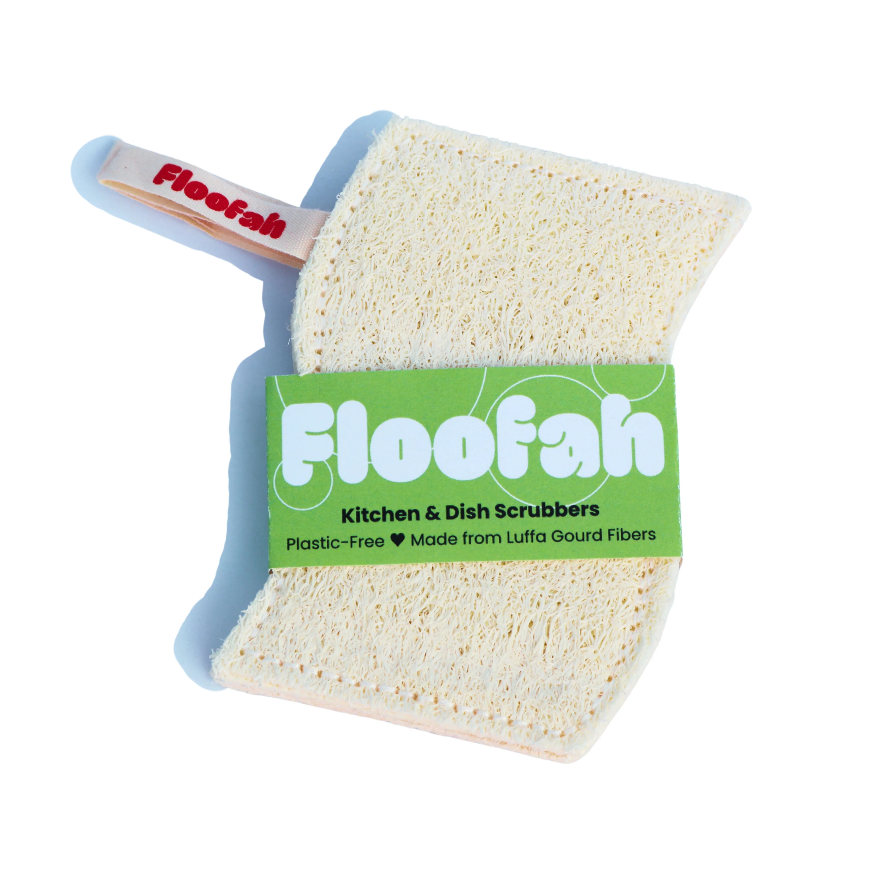 Healthy Floofah Luffa Fiber Kitchen Sponge Convenient