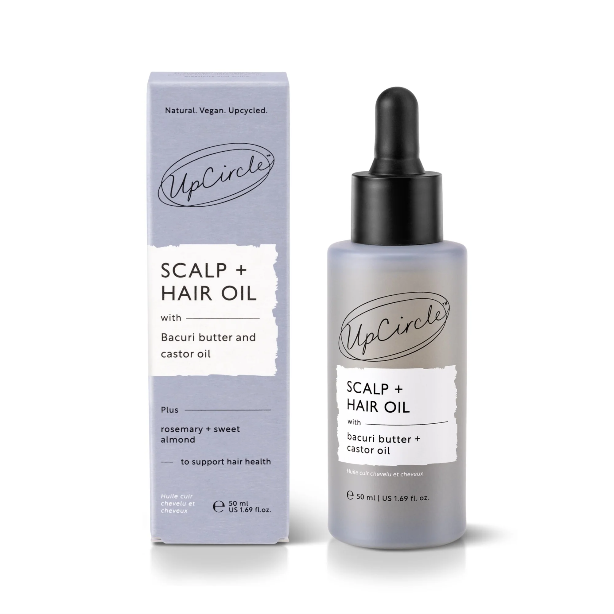 Responsible UpCircle Scalp Hair Oil with Bacuri Butter and Castor Oil Superior