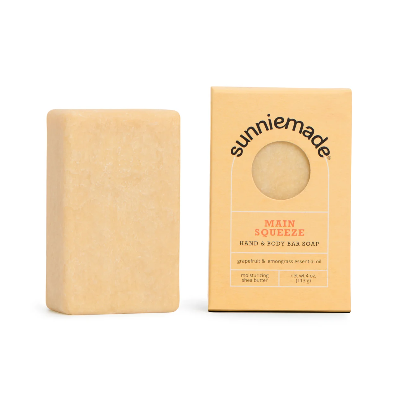 Next-Generation Sunniemade Moisturizing Hand Body Bar Soap - Main Squeeze Luxury