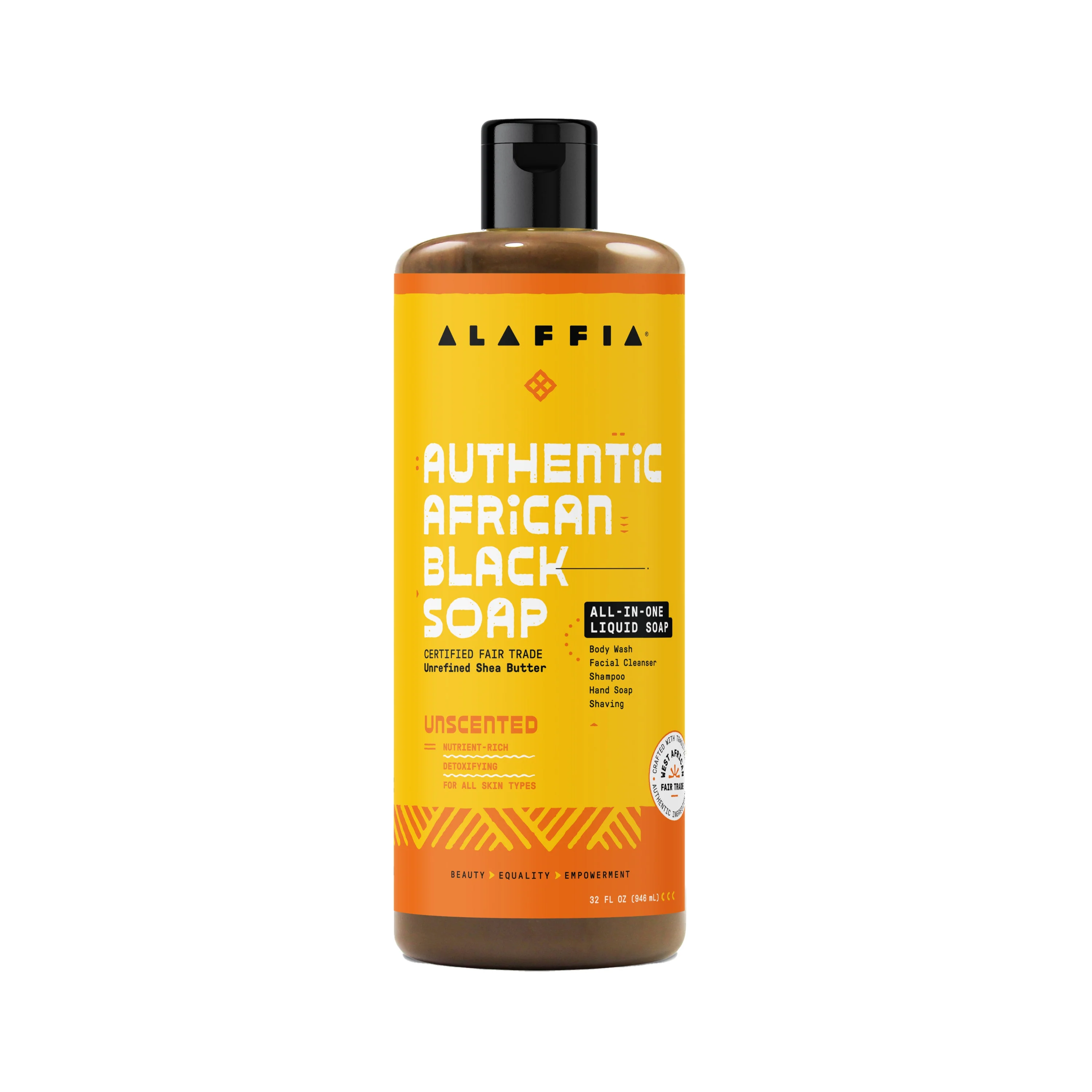 Premium Material Alaffia African Black Soap All-In-One Outstanding