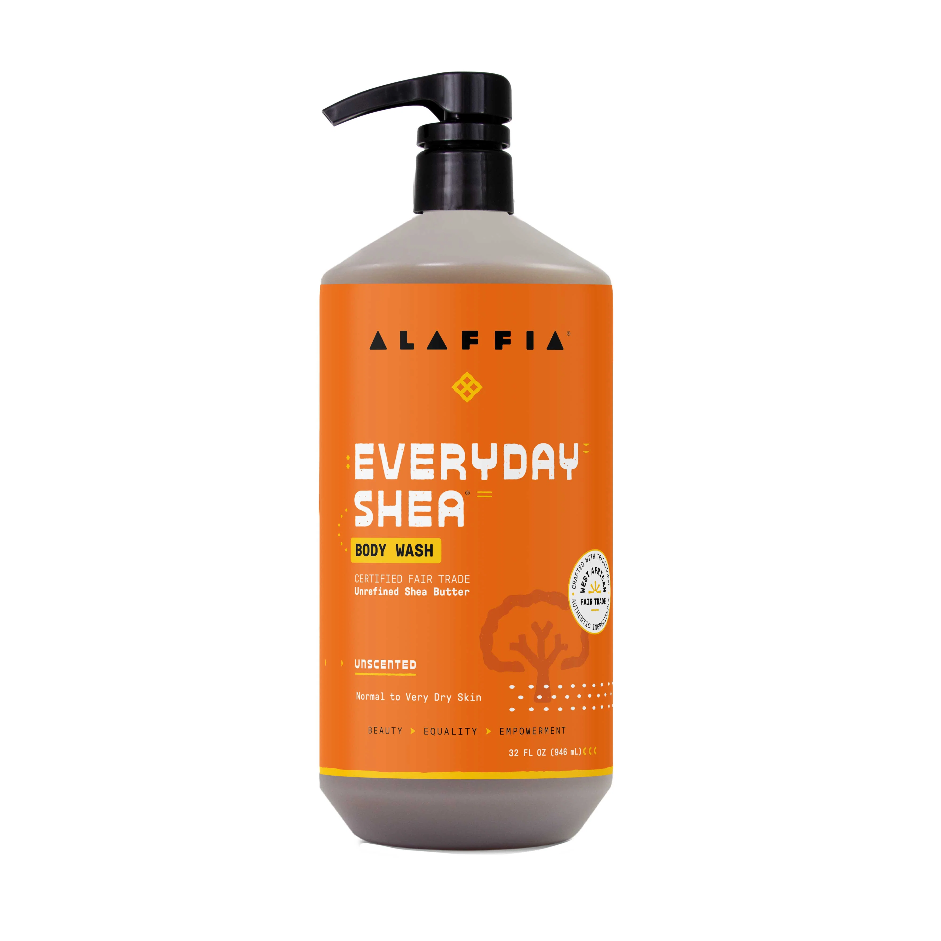 Crafted Alaffia EveryDay Shea Body Wash Casual