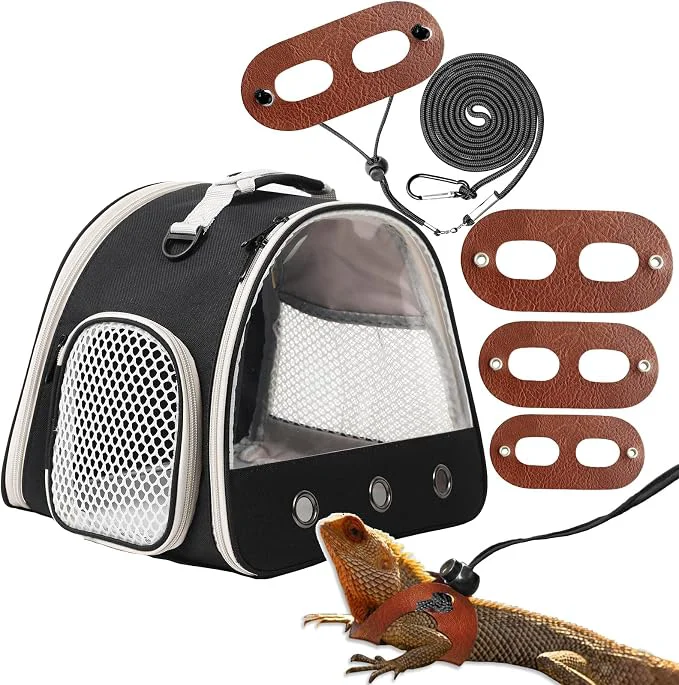Solid Bearded Dragon Travel Carreir Bag Guinea Pig Carrier Organic