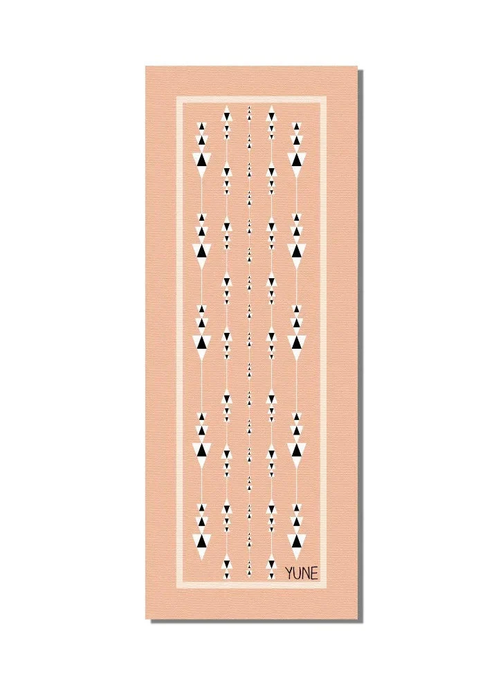 Classic Margot Golden Hour Flow Yoga Mat – 6mm Non-Slip Eco-Friendly Tan Fine Crafted