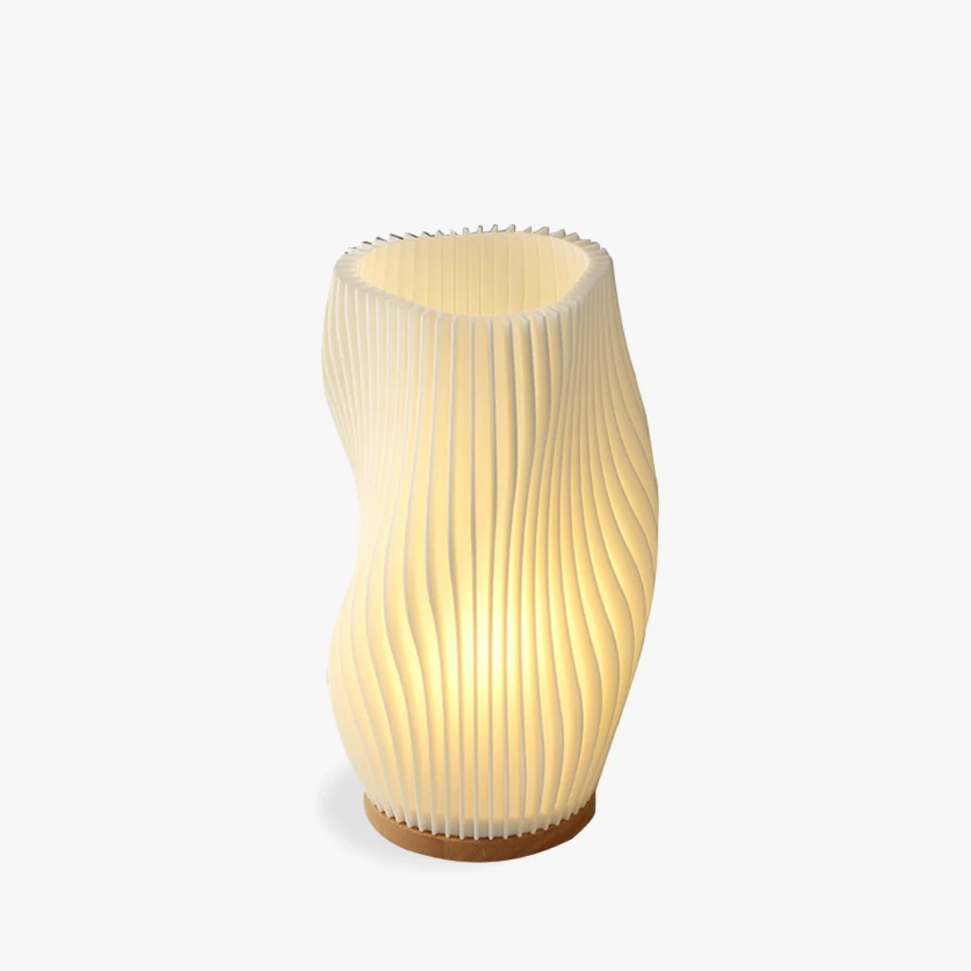 Advanced Pleated Desk Lamp Convenient