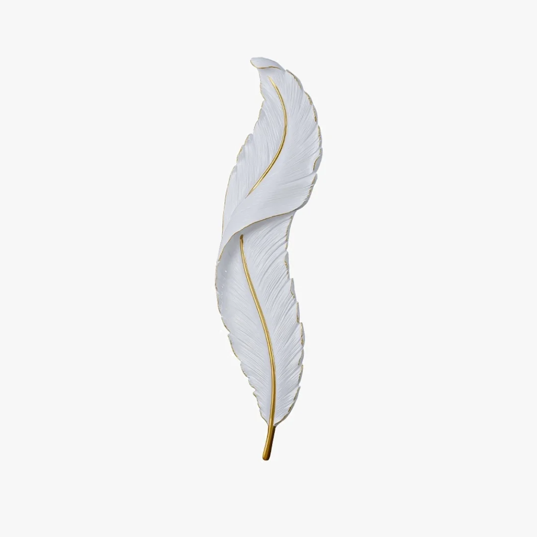 Classic Feather Wall Lamp Contemporary