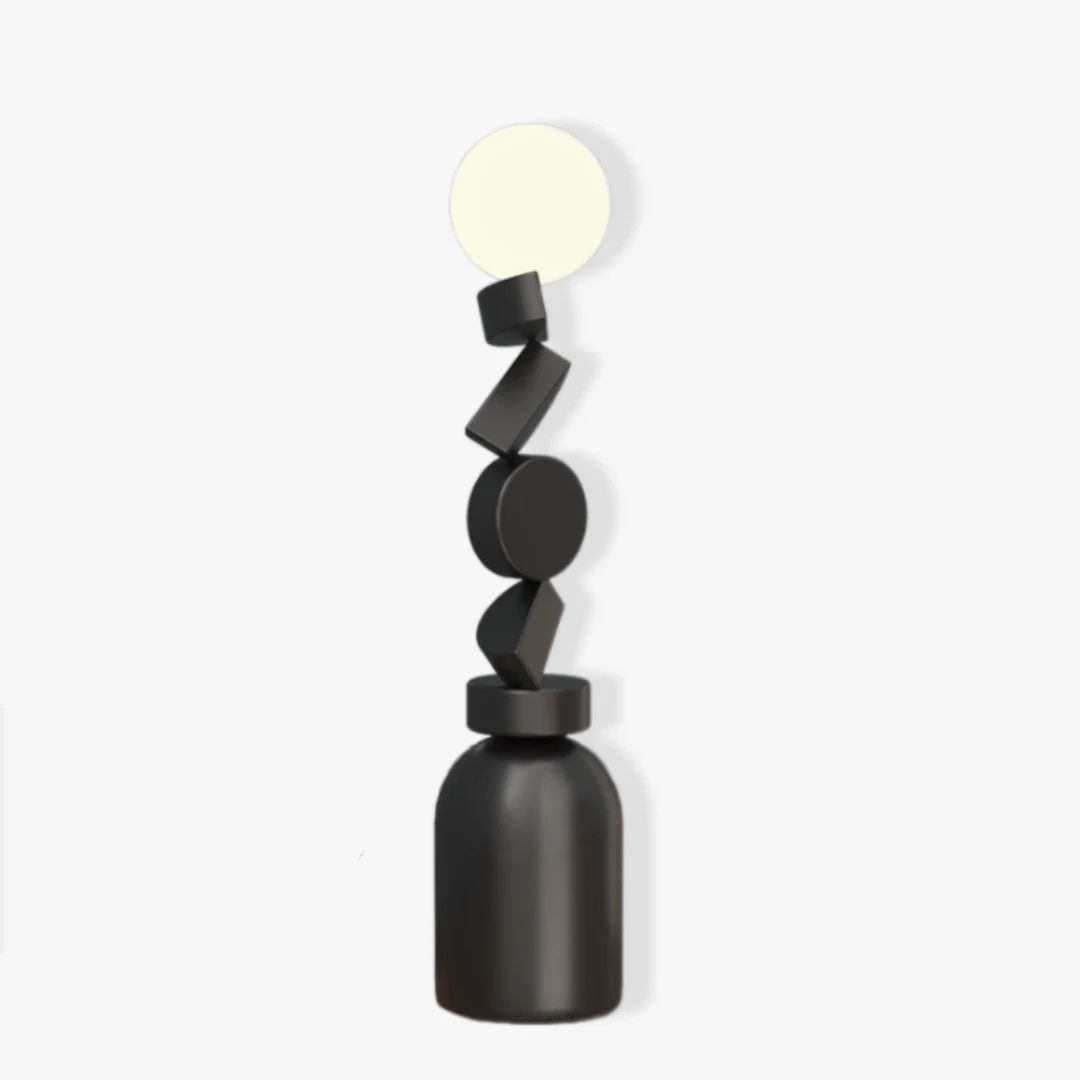 Refined Geometric Mix And Match Floor Lamp Optimized