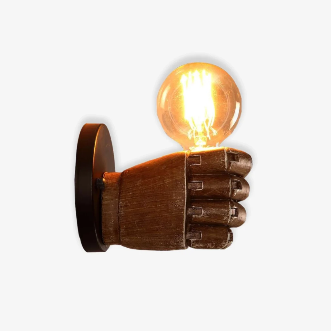 Functional Creative Fist Wall Lamp Traditional