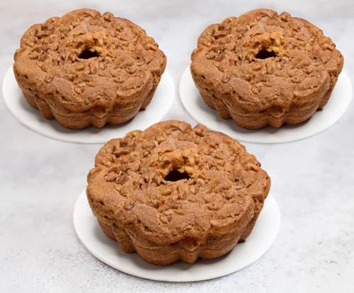 Specialty Traditional Cinnamon Walnut Coffee Cake 28 Ounce Reusable