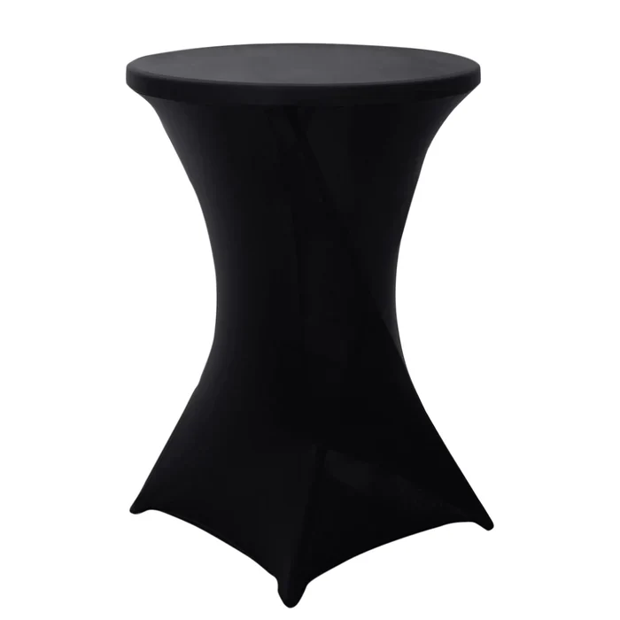 Sophisticated Cocktail Spandex Table Cover Rental Only Certified