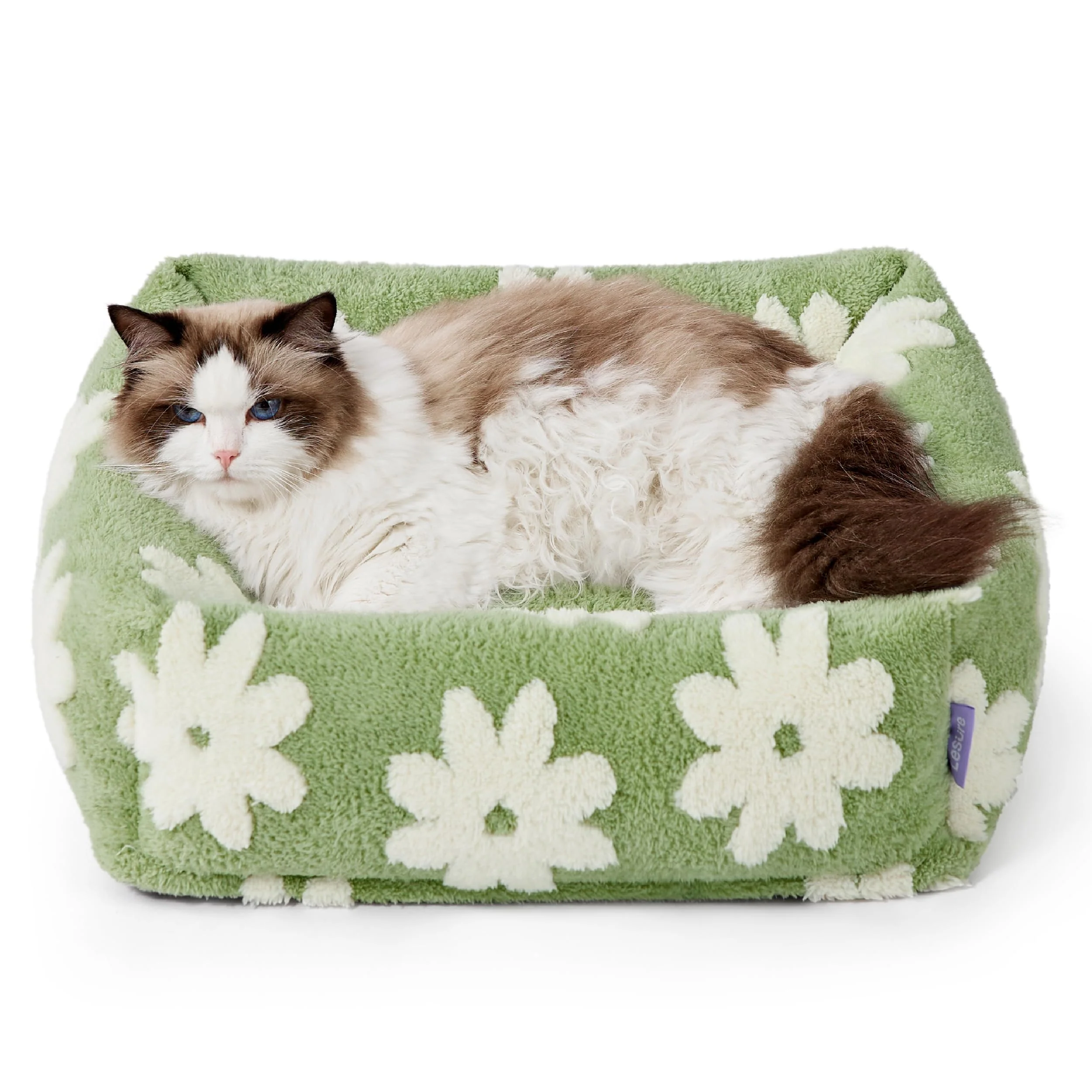Sophisticated LE SURE Cute Dog Bed for Small Dogs Cats – Washable 20x19x6 inches Consistent