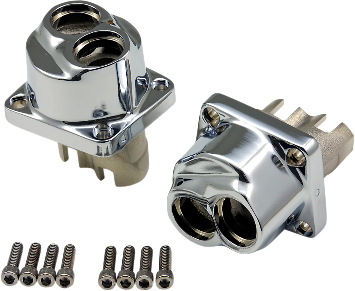 Selected DRAG SPECIALTIES Lifter Blocks - Chrome - Evolution Big Twin 26533-BOX Smooth