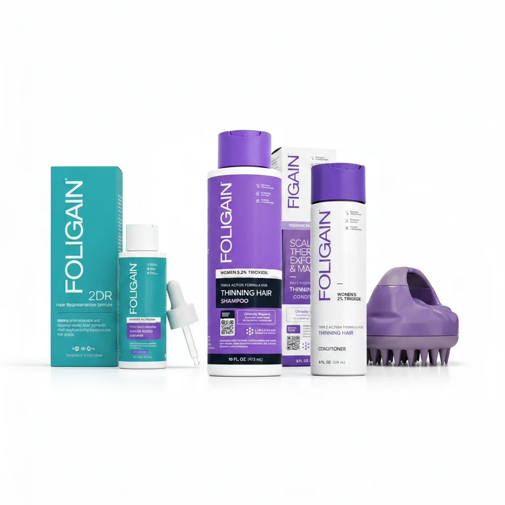 Official FOLIGAIN® Advanced Scalp Support Stack For Women Trendy