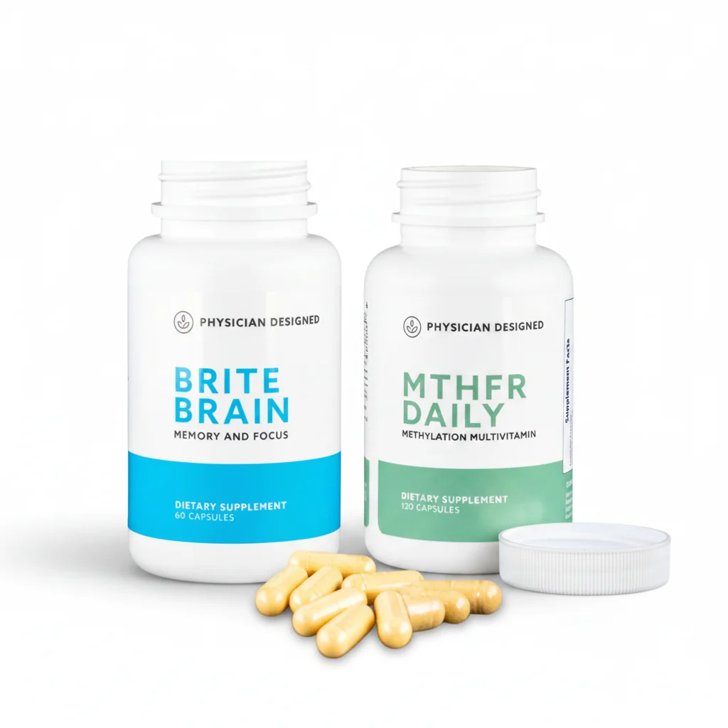 Powerful Brite Brain MTHFR Daily — Brain Mood Stack Convenient