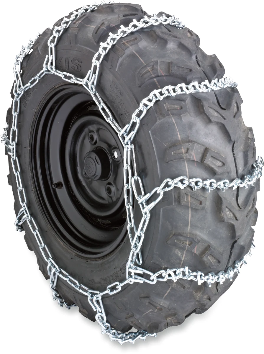 Solid MOOSE UTILITY Tire Chains - 8 V-Bar - 14.5 W x 52 L - Pair 8V00 Safe