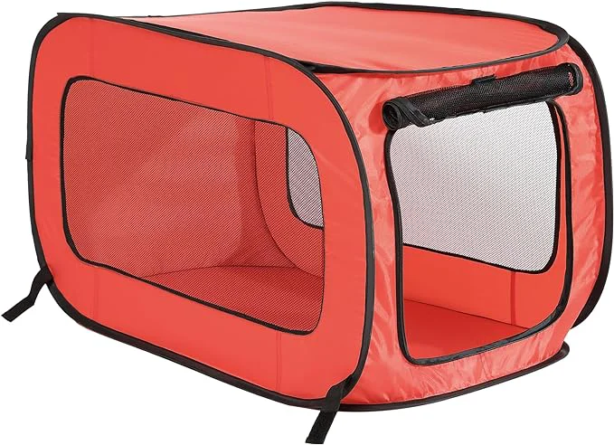 High-Grade Beatrice Home Fashions Portable Collapsible Pop Up Kennel Travel Cat and Dog Secure