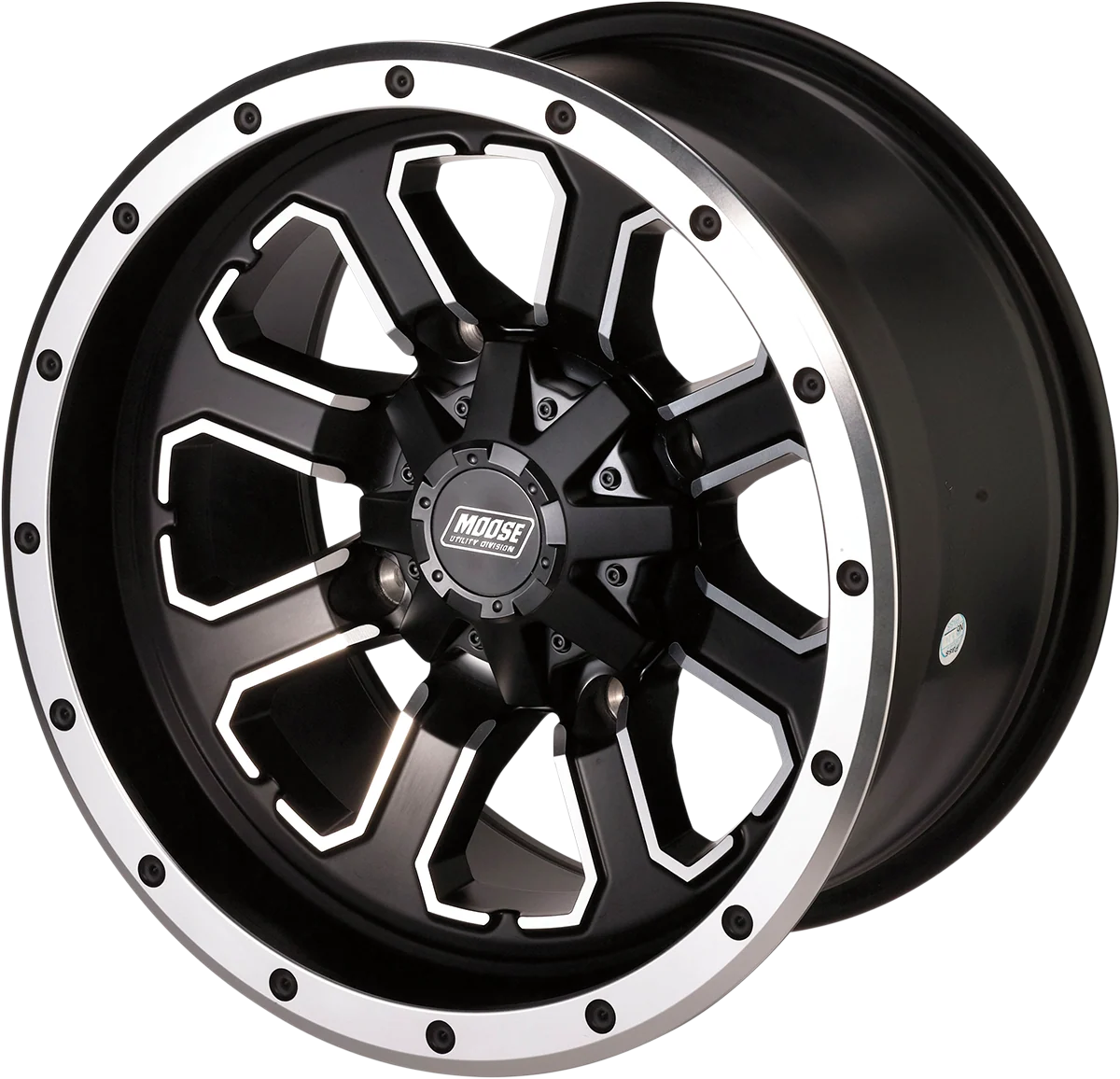 Clean MOOSE UTILITY Wheel - 548X - Rear - 12x8 - 4 136 - 4 4 548M128136MBMF4 Premium Material