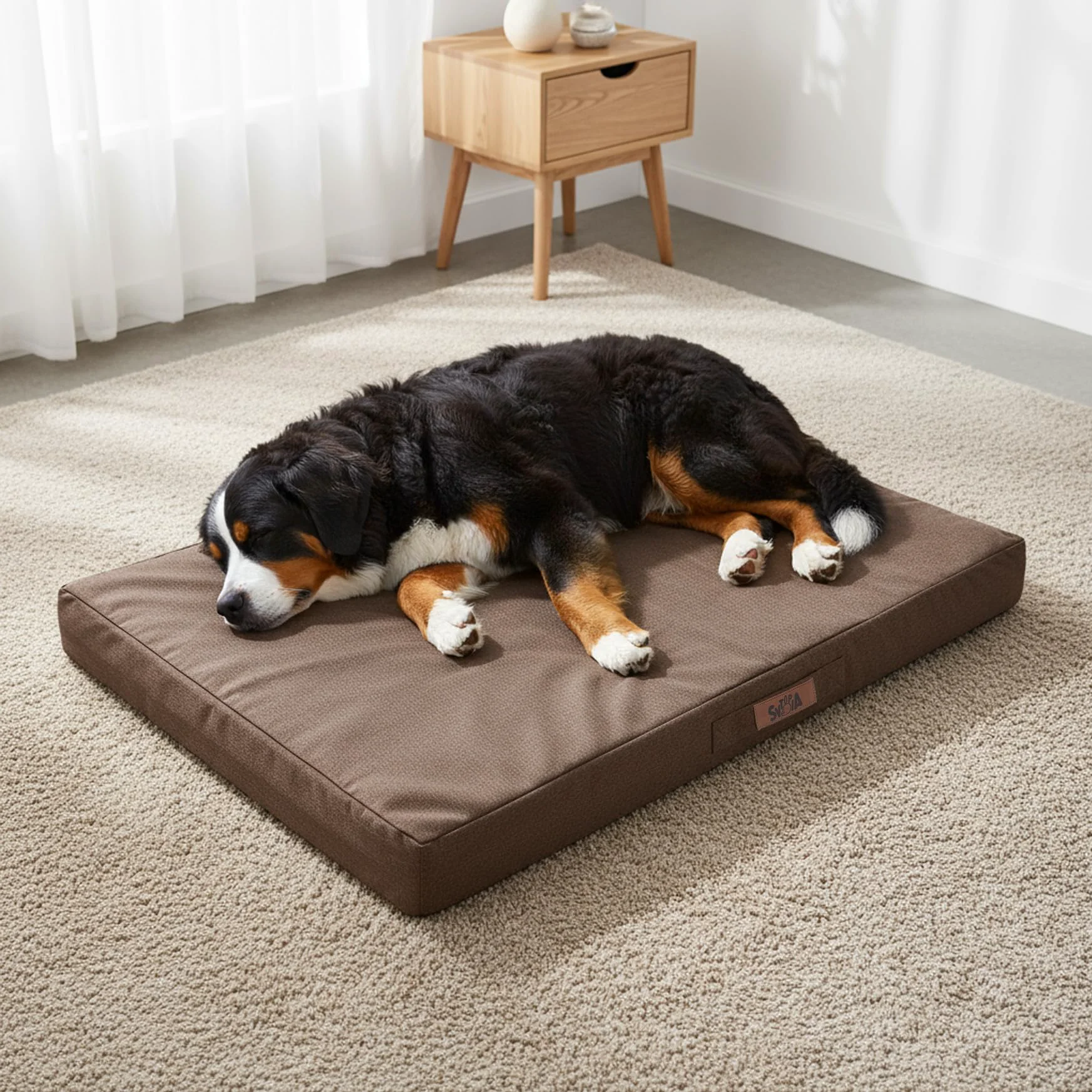 Outstanding Sytopia 50-Inch Chew-Proof Dog Crate Bed — Orthopedic Waterproof XXL Up to 130 lbs First-Class