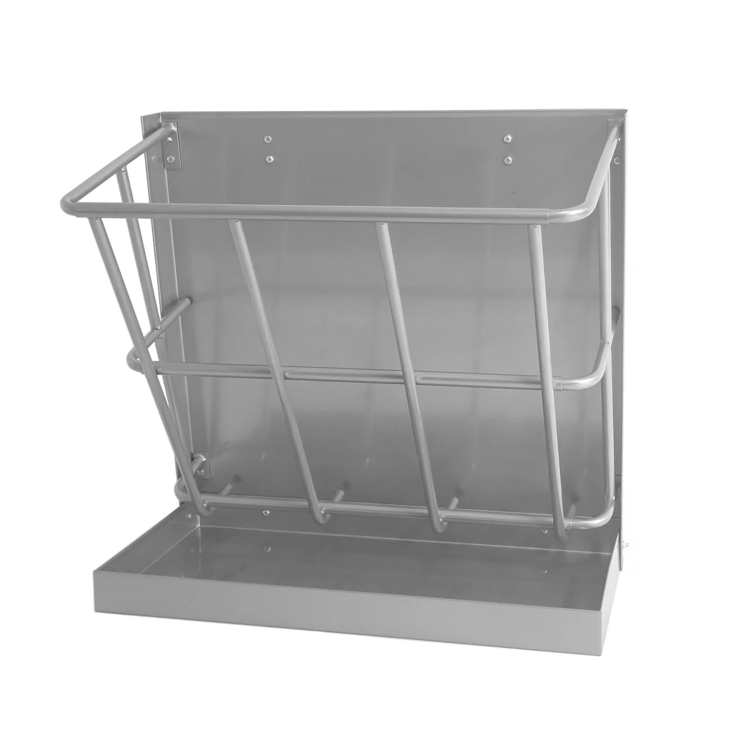 Crafted BUYYAH Hay Feeder Goat Rack – 21-Gallon Heavy-Duty 2-in-1 Hay Grain Feeder Environmentally Friendly
