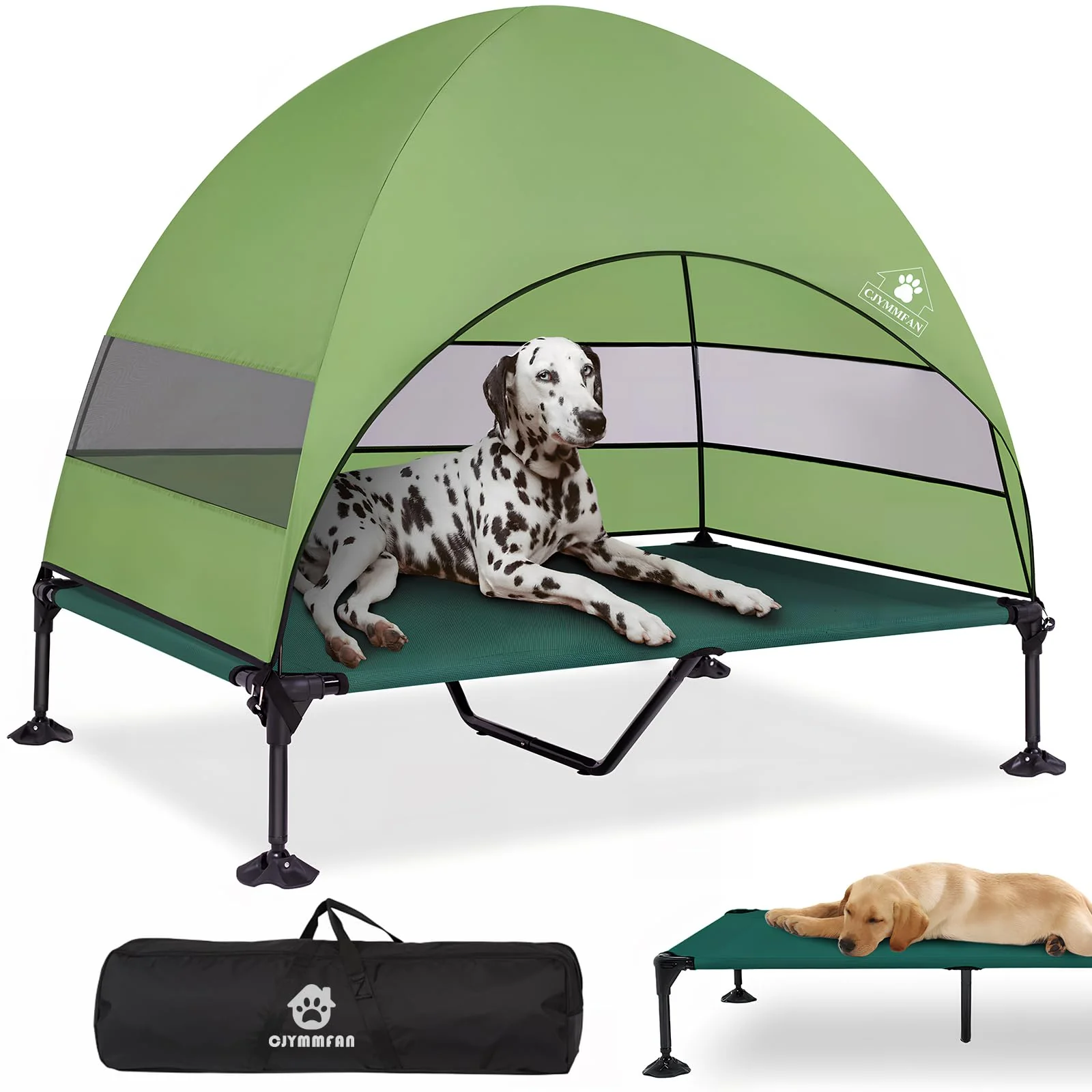 Exceptional CJYMMFAN d Dog Bed with Upgraded Canopy – Stable Outdoor Pet Cot Minimalist