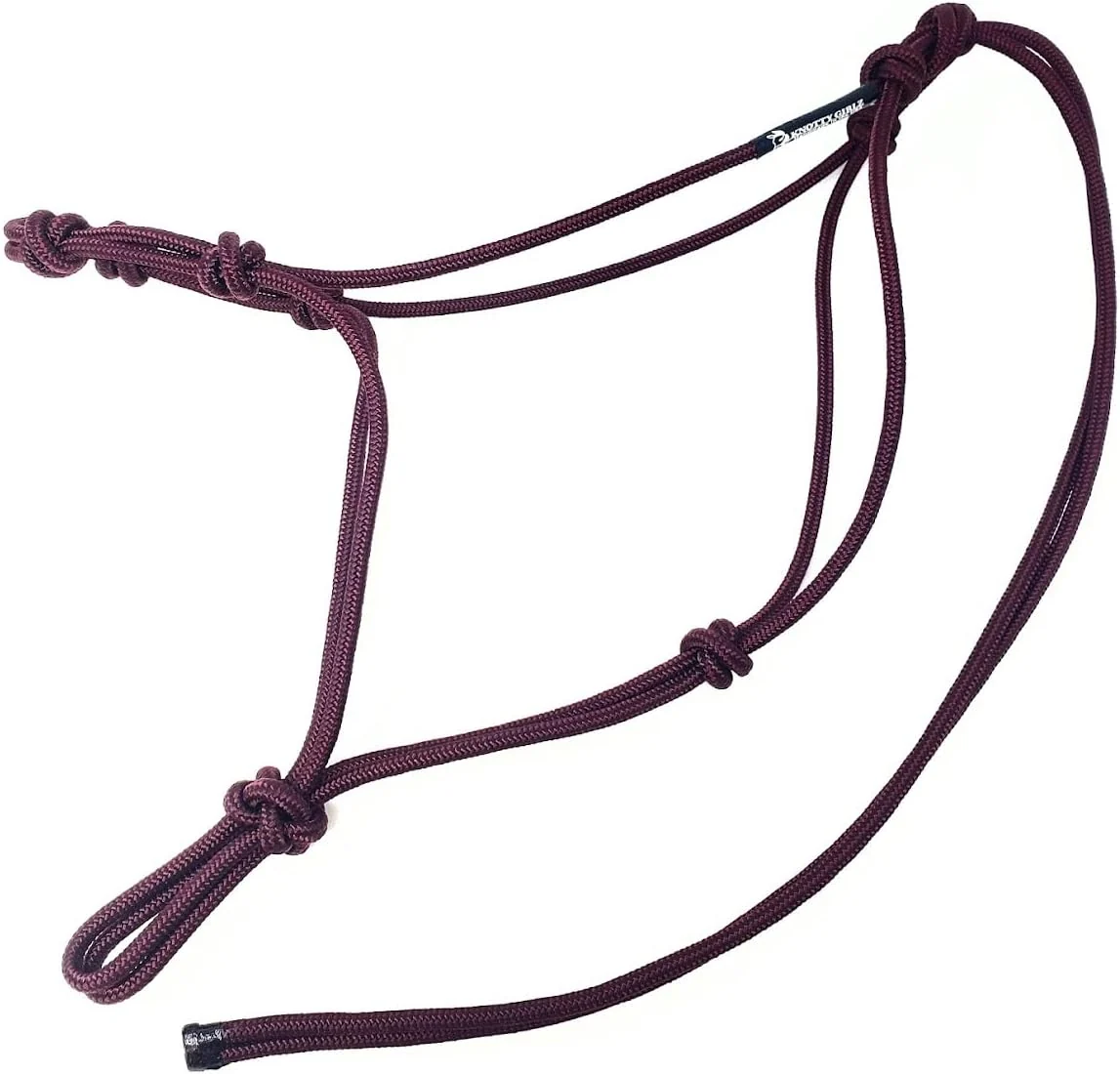 Sustainable Horse Rope Training Halter - 4 Knot 1 4 Stiff Halter Cord - Used by Famous Trainers Multiple Sizes Multiple Colors Excellent