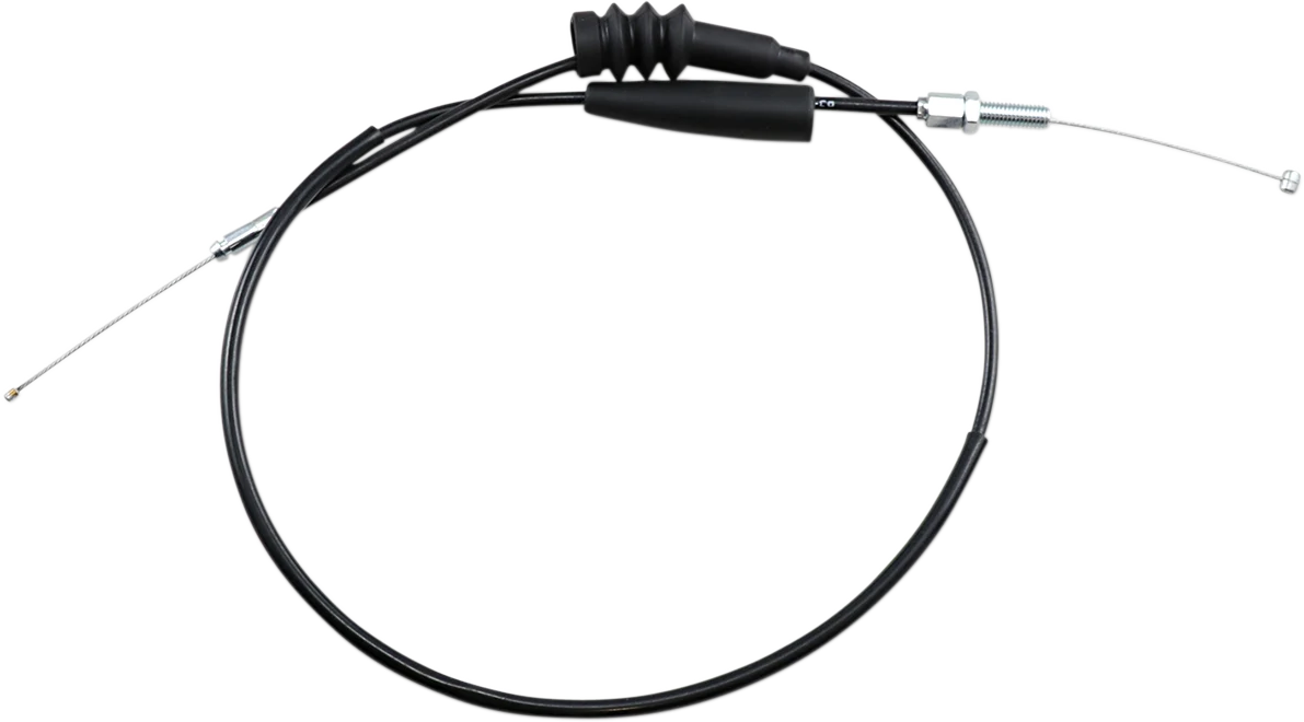 Relaxed MOTION PRO Black Vinyl Throttle Cable - Pull - Kawasaki 03-0054 Sophisticated