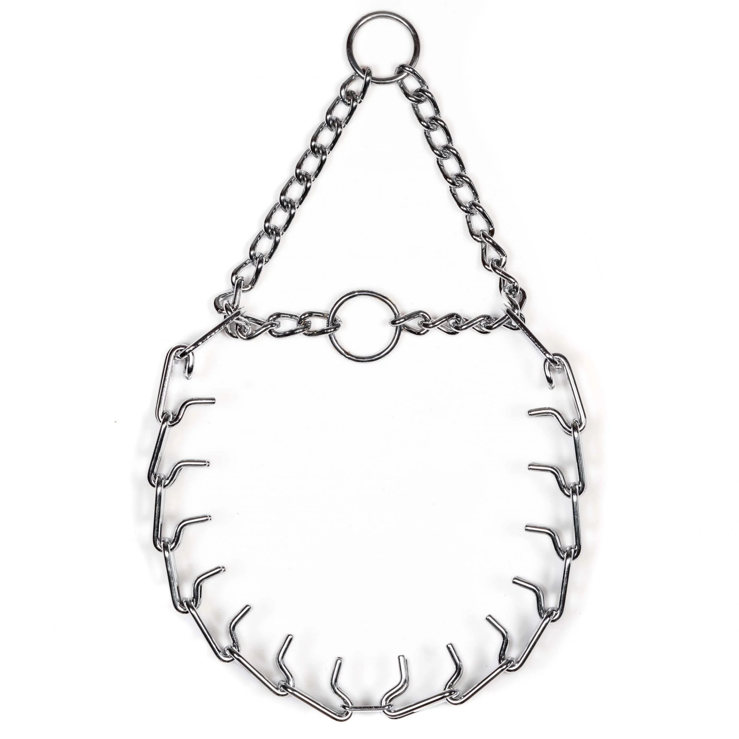 Crafted Herm Sprenger Chrome Plated Prong Collar Ultra-Plus 20in x 3mm – Germany Made Authentic