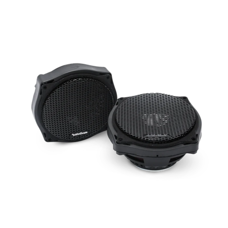 Authentic Rockford Fosgate 1998-2013 Harley Davidson Street Glide 6.5in Full Range Fairing Speakers Certified