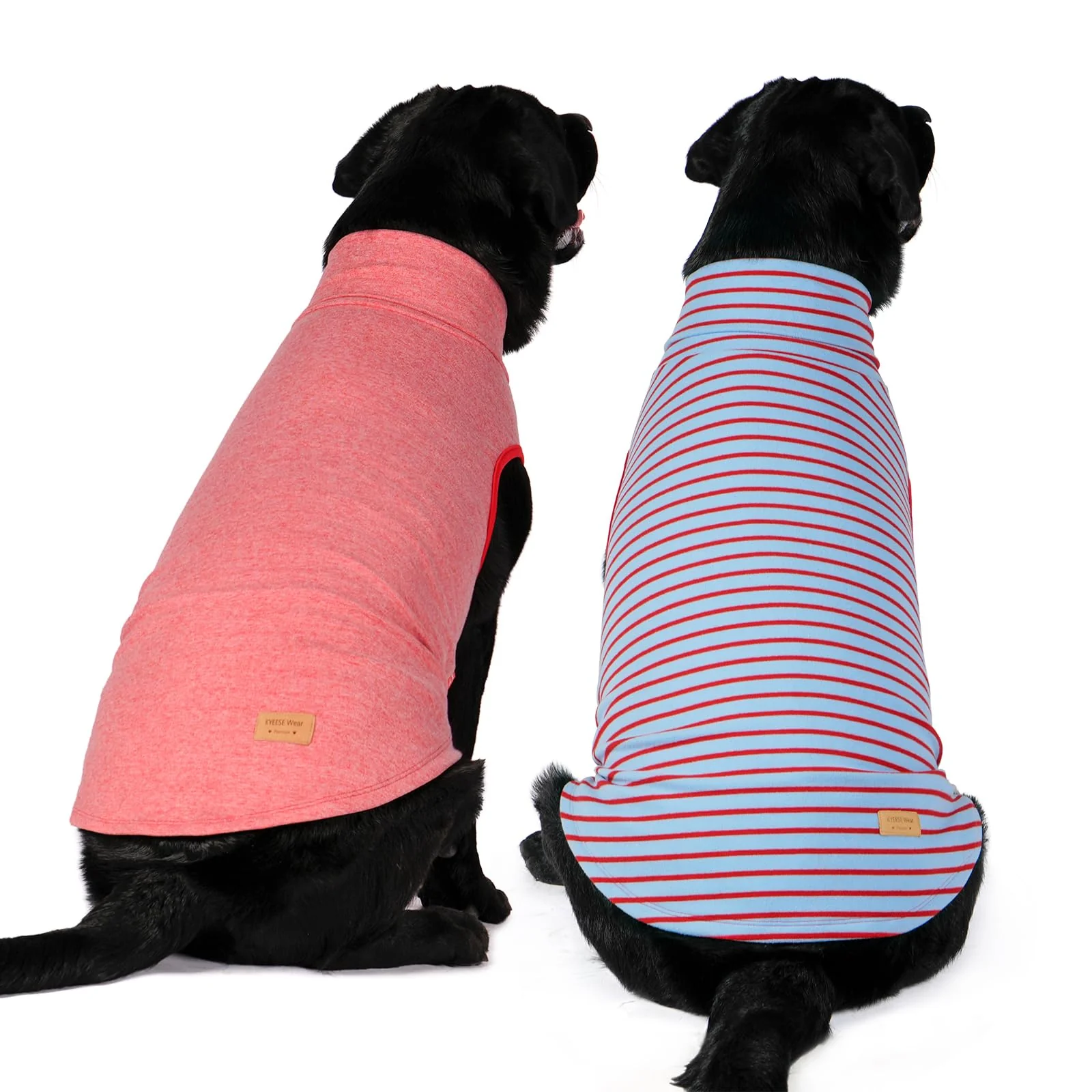 Safe KYEESE 2Pack Dog Sweater - Soft Stretchy Velvet Coats for Medium Dogs Original Design