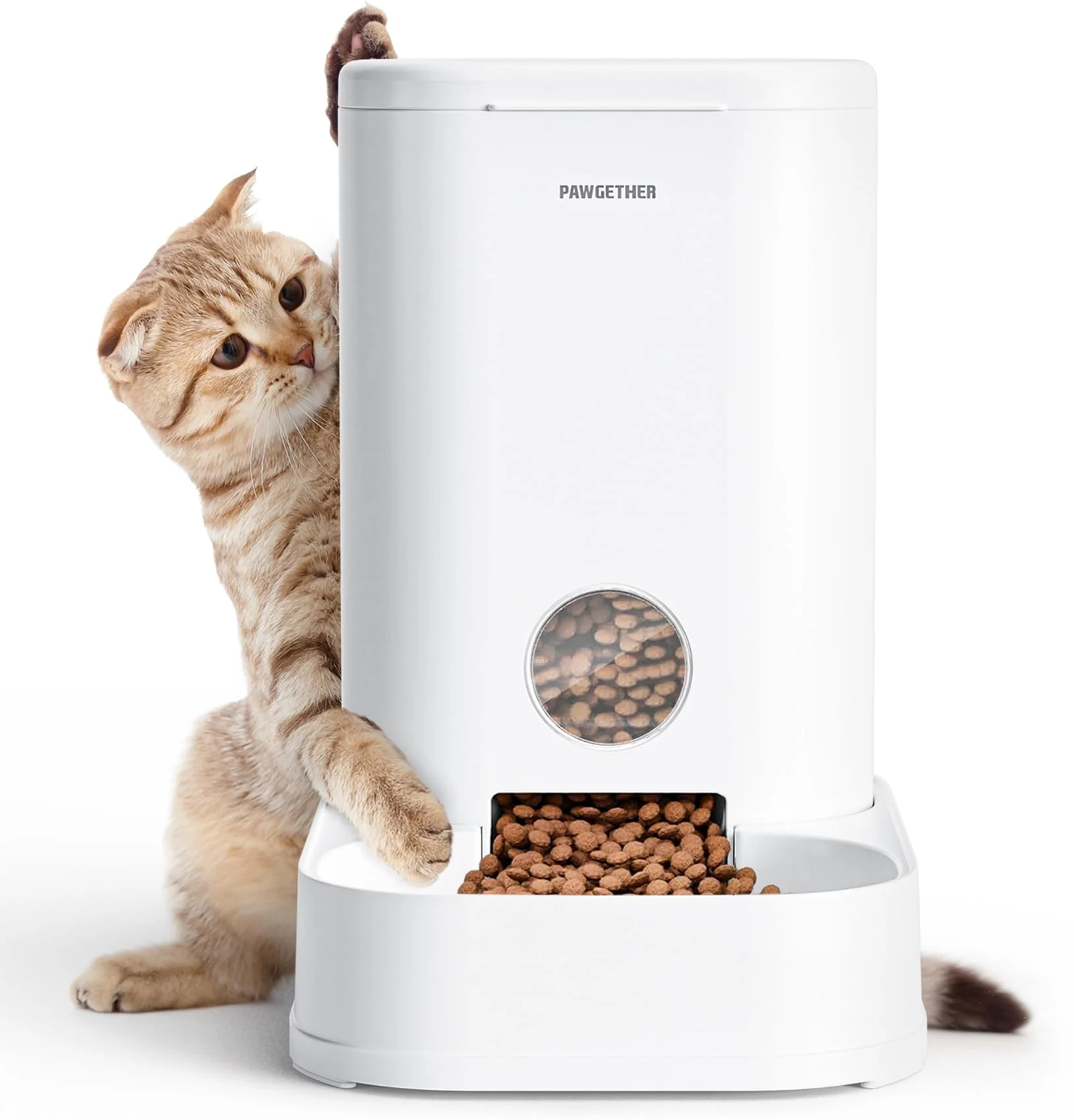 Safe PAWGETHER Gravity Cat Feeder – 3.5L Automatic Pet Dispenser Exclusive