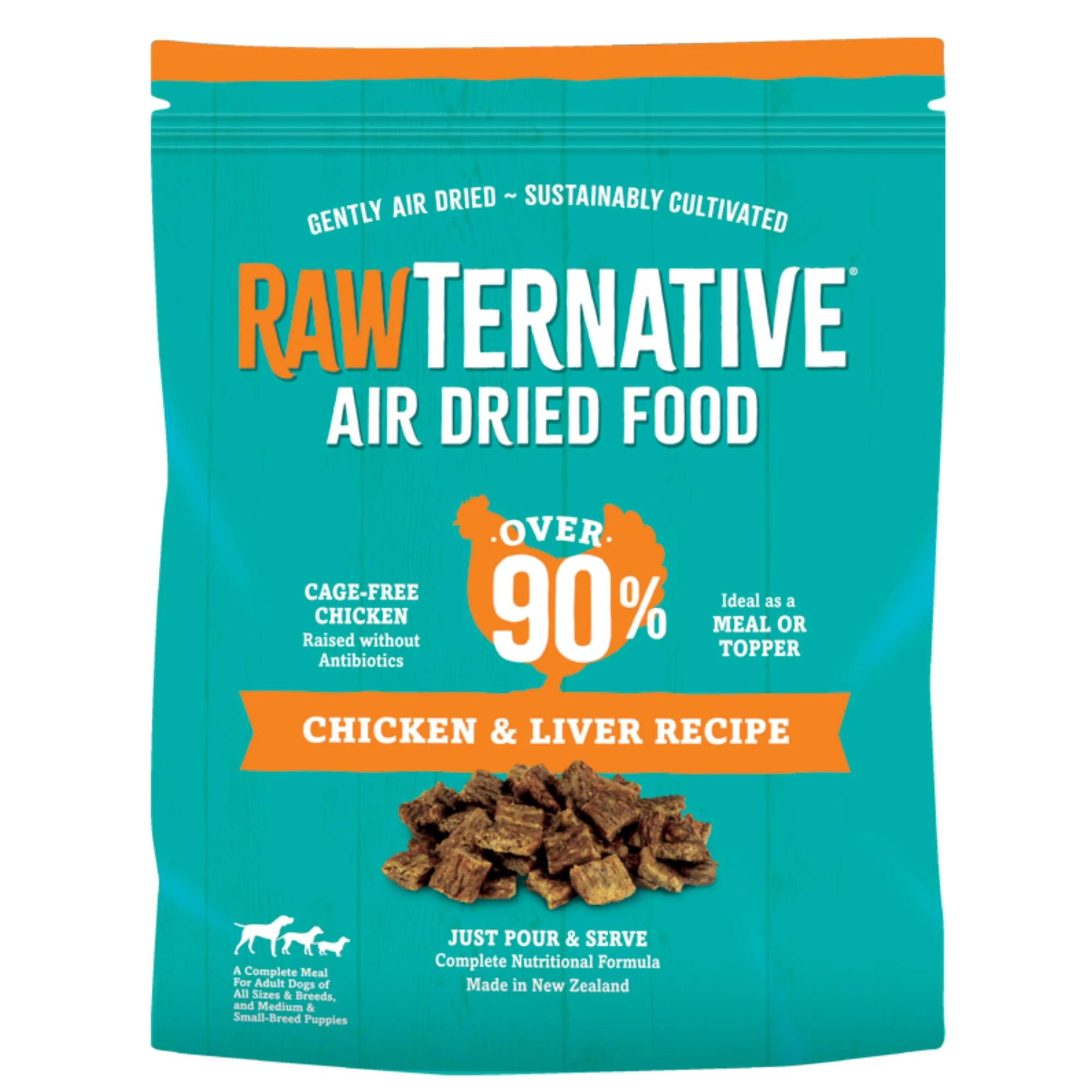 Clean Grandma Mae's RawTernative Air Dried Dog Food High Protein VisaMastercardMaestroApple PayDiscoverShop Pay Long-Lasting