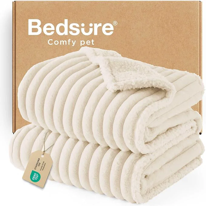 Enhanced Bedsure ComfyFleece™ Waterproof Dog Blankets Reliable