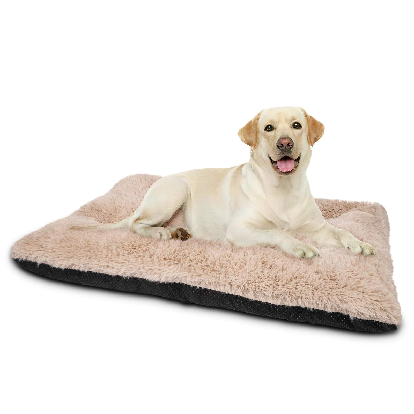 Solid JOEJOY Large Dog Bed Crate Pad 35x23 Plush Anti-Slip Washable Functional
