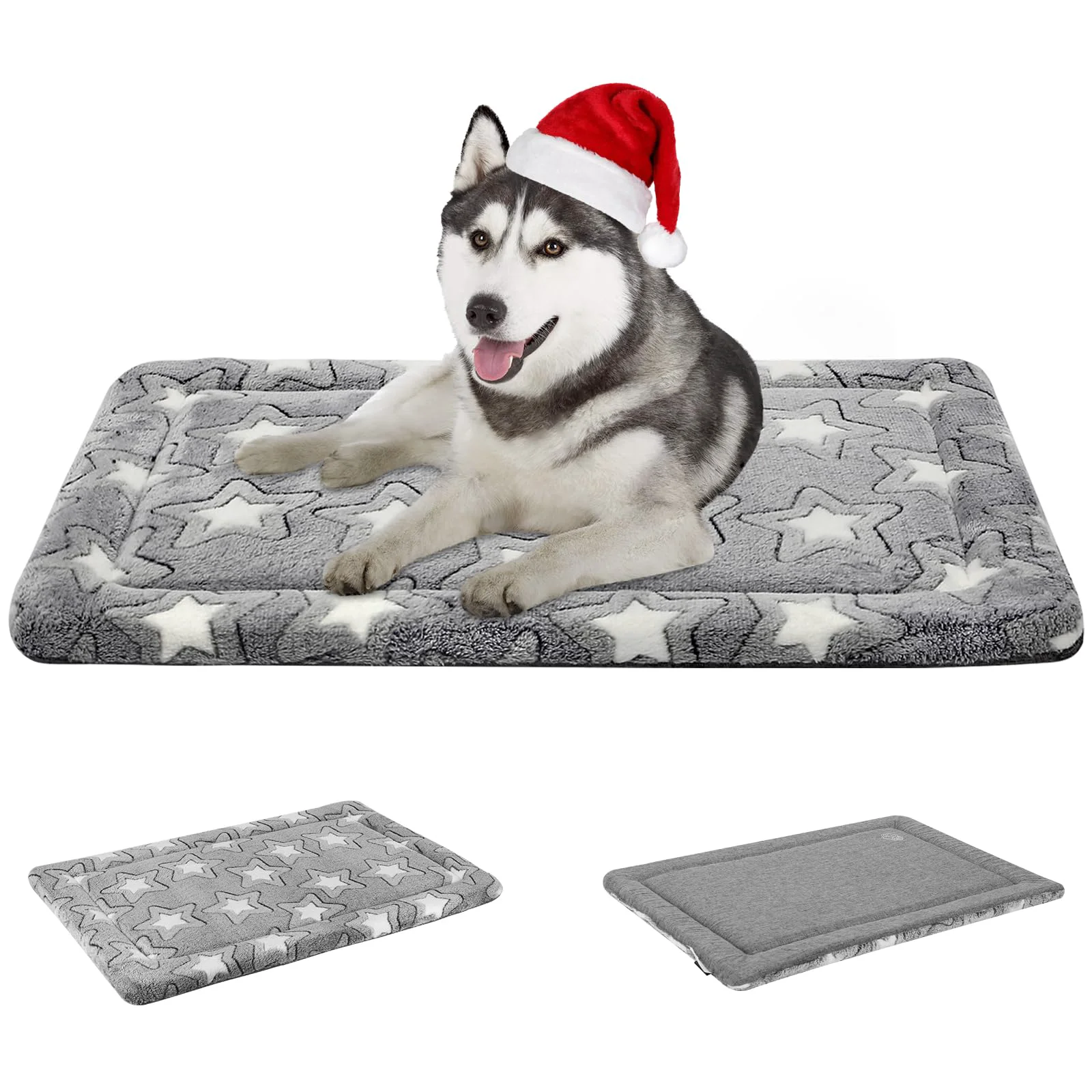 Exclusive EMPSIGN Reversible Dog Crate Pad – All-Season Warm Cool Bed for 36x24 Crates Unique