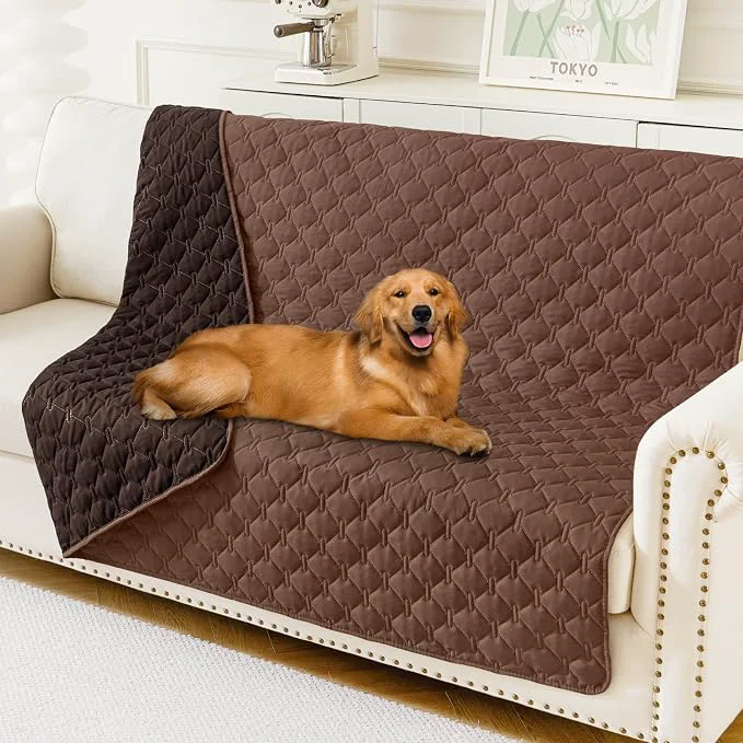 Elegant Smiry Waterproof Dog Bed Cover Blanket Soft Reversible Pet Blanket Washable Excellent