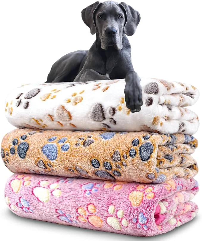 Proven Dog Blankets for Medium Large Dogs 3 Pack Dog Blanket Washable 41 x 31 Detailed