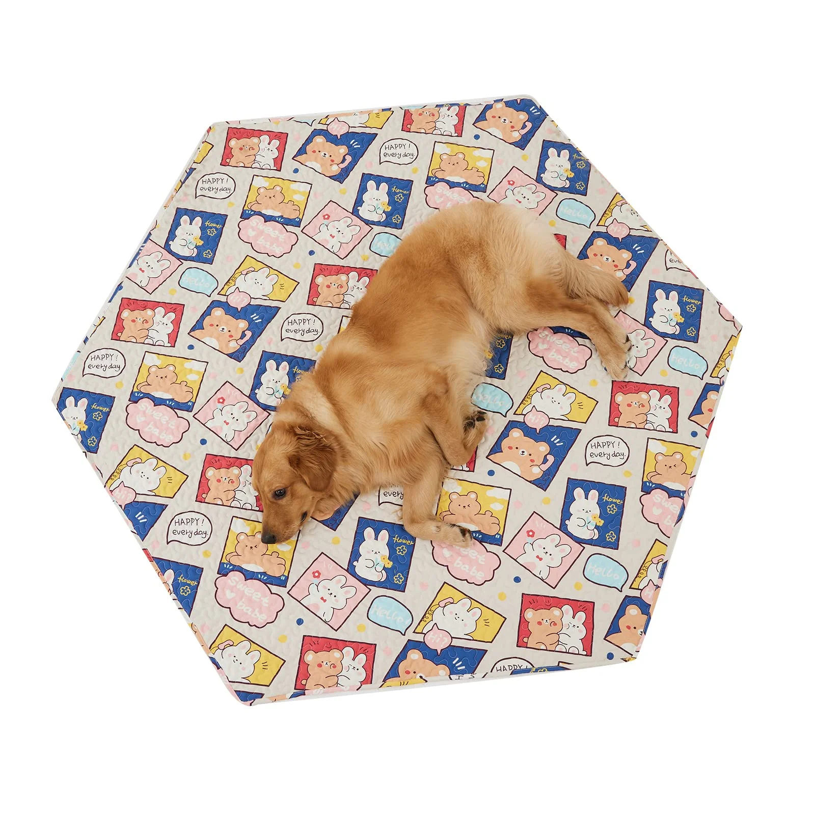 Soft PJYuCien Washable Dog Playpen Mat – 36-inch Square Reusable Leak-Proof Puppy Pads Professional